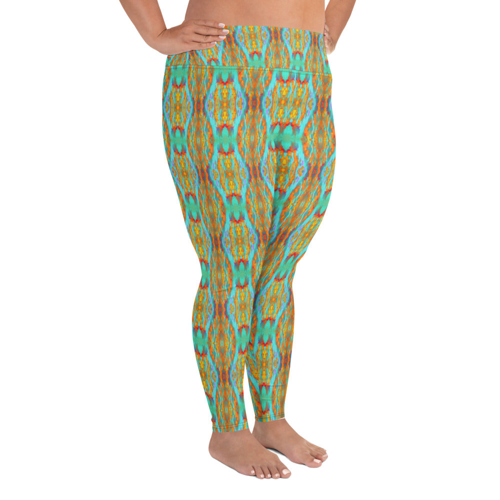 Gold Canyon Plus Size Leggings Triboca Arts   