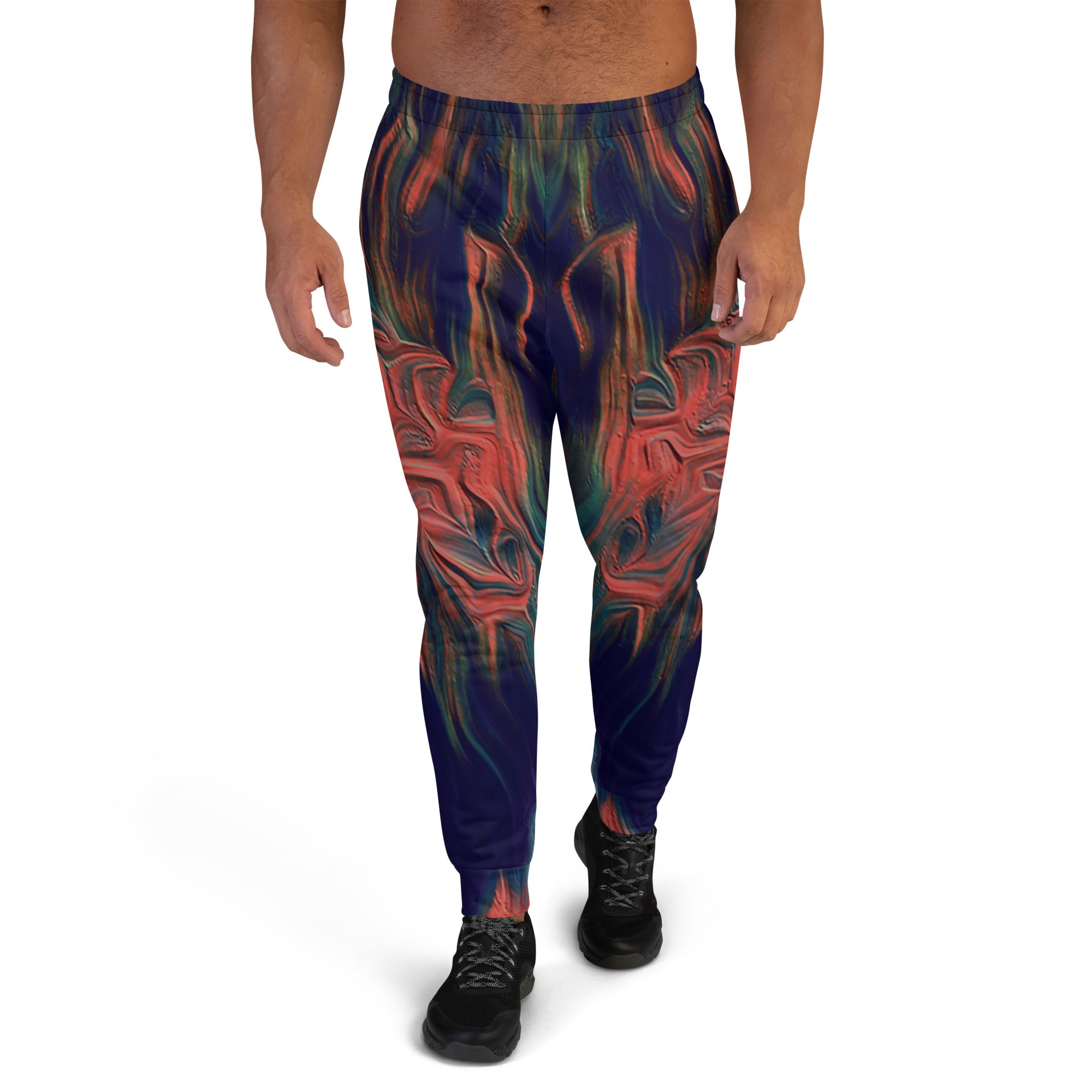 Salmon Reef Men's Eco-Friendly Joggers Triboca Arts XS  