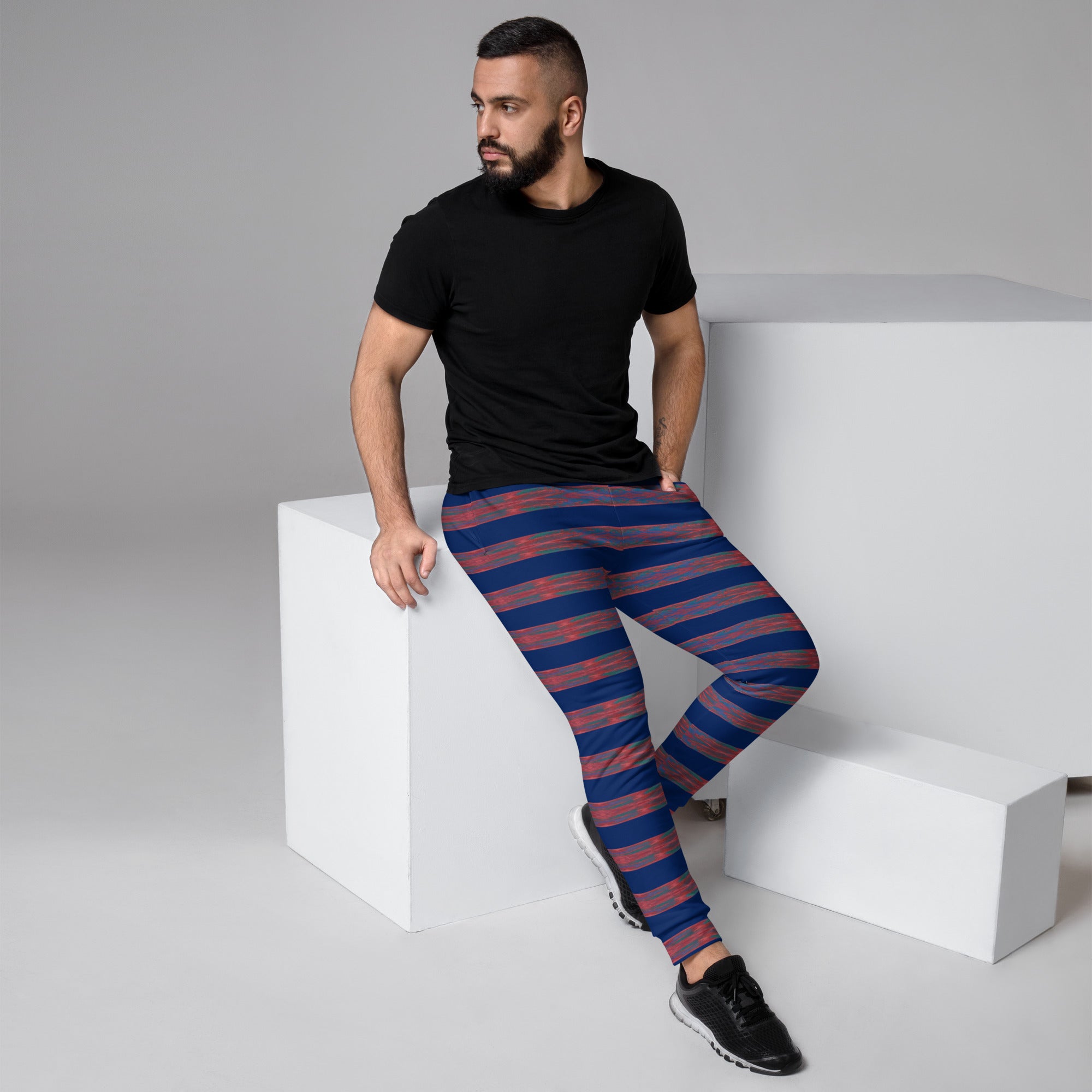 Salmon Reef Men's Eco-Friendly Joggers Triboca Arts   