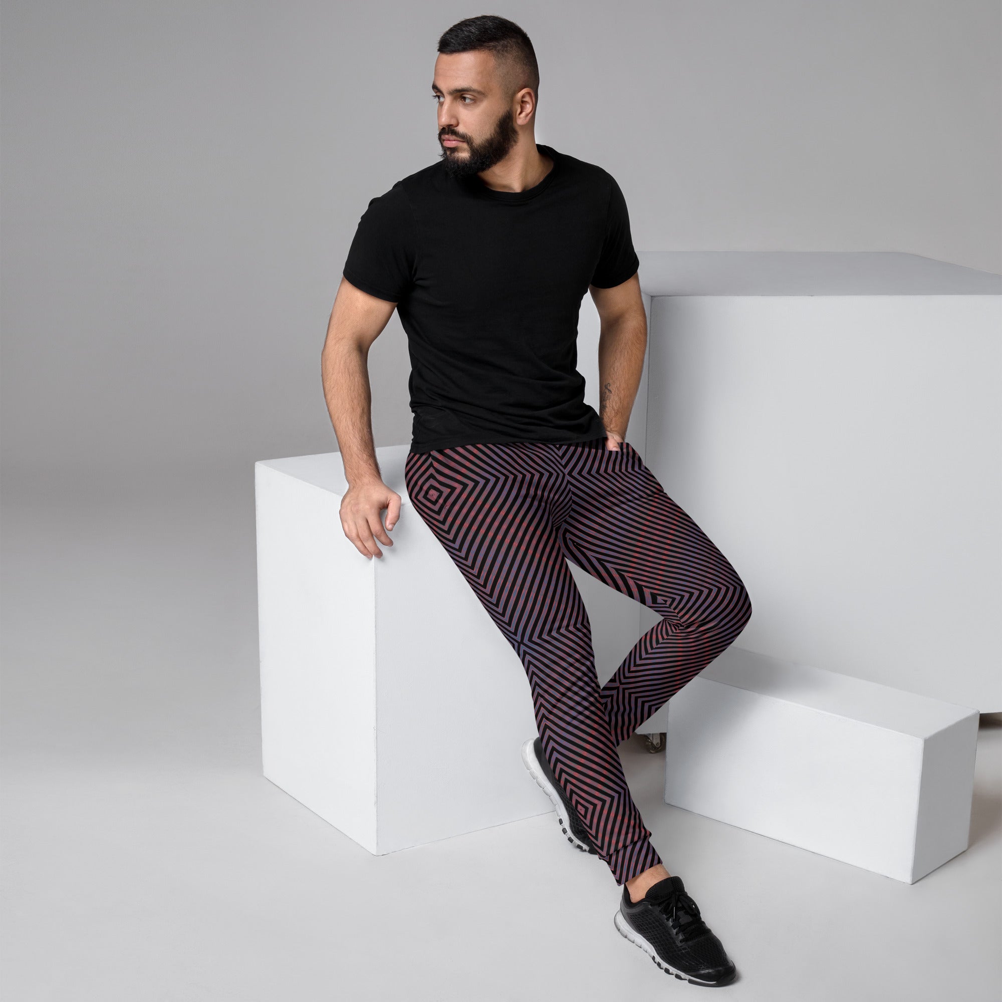 Salmon Reef Men's Eco-Friendly Joggers Triboca Arts   