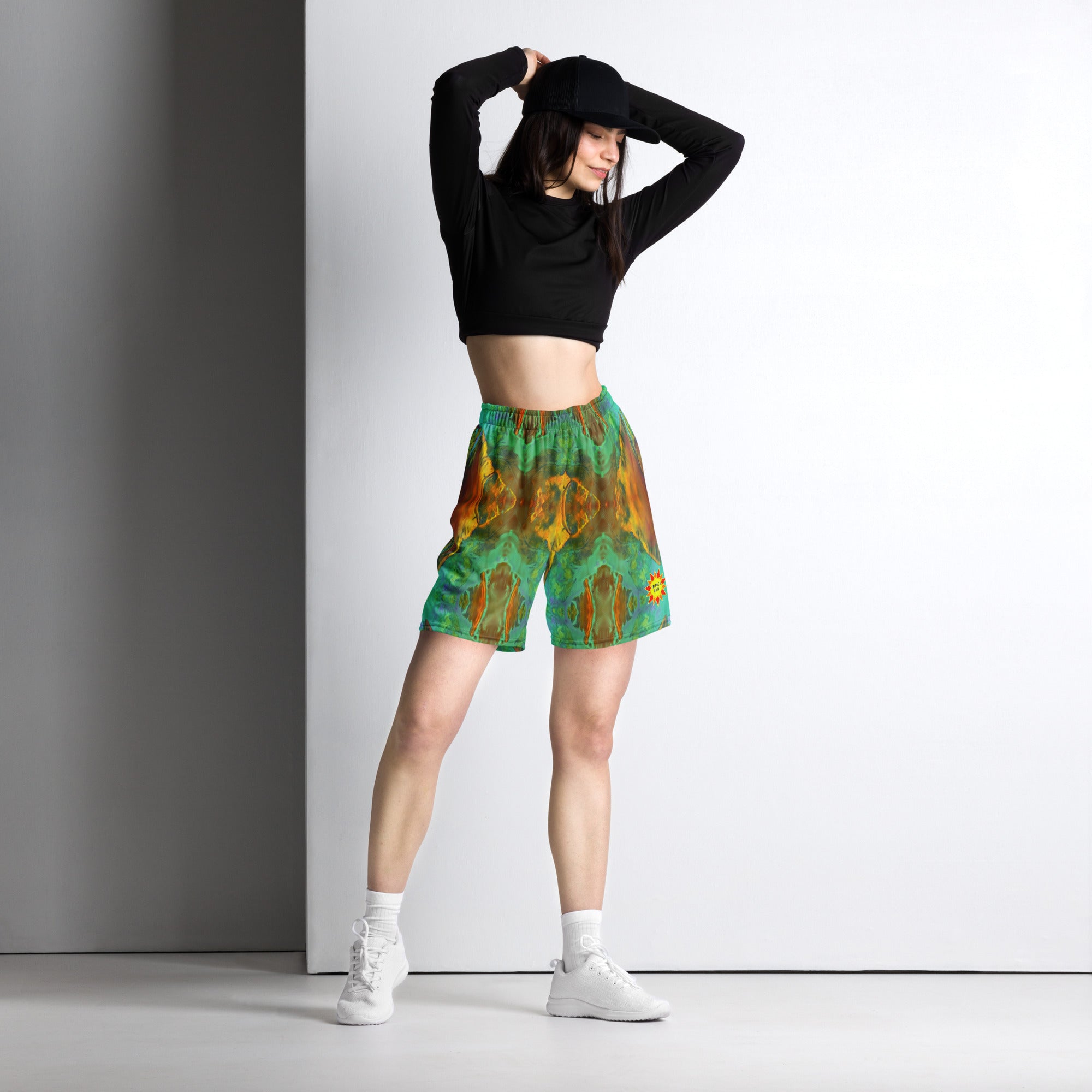 Gold Canyon Women's Eco-Friendly Mesh Shorts Triboca Arts   