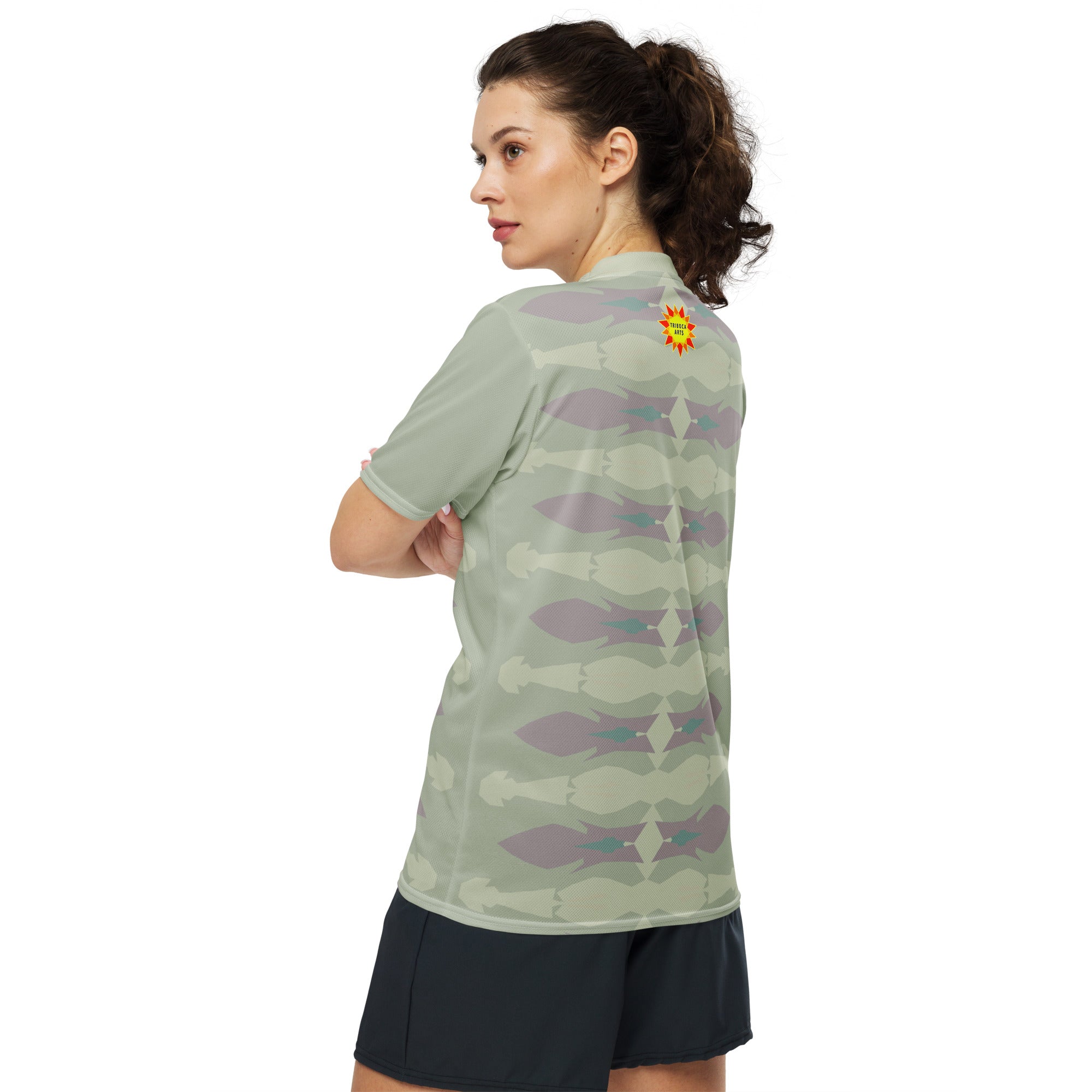 Gulf Shore Mint Unisex Eco-Friendly Sports Jersey Triboca Arts   