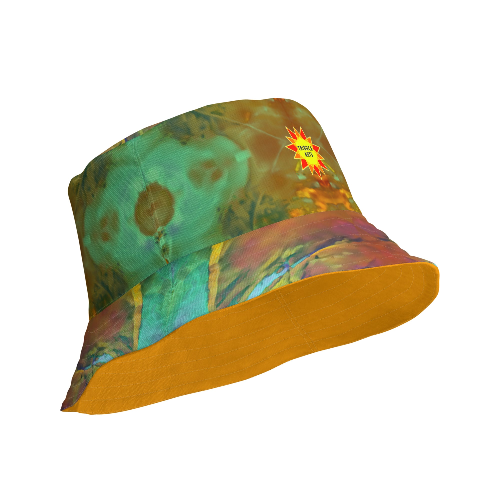 Gold Canyon Reversible Bucket Hat Triboca Arts   