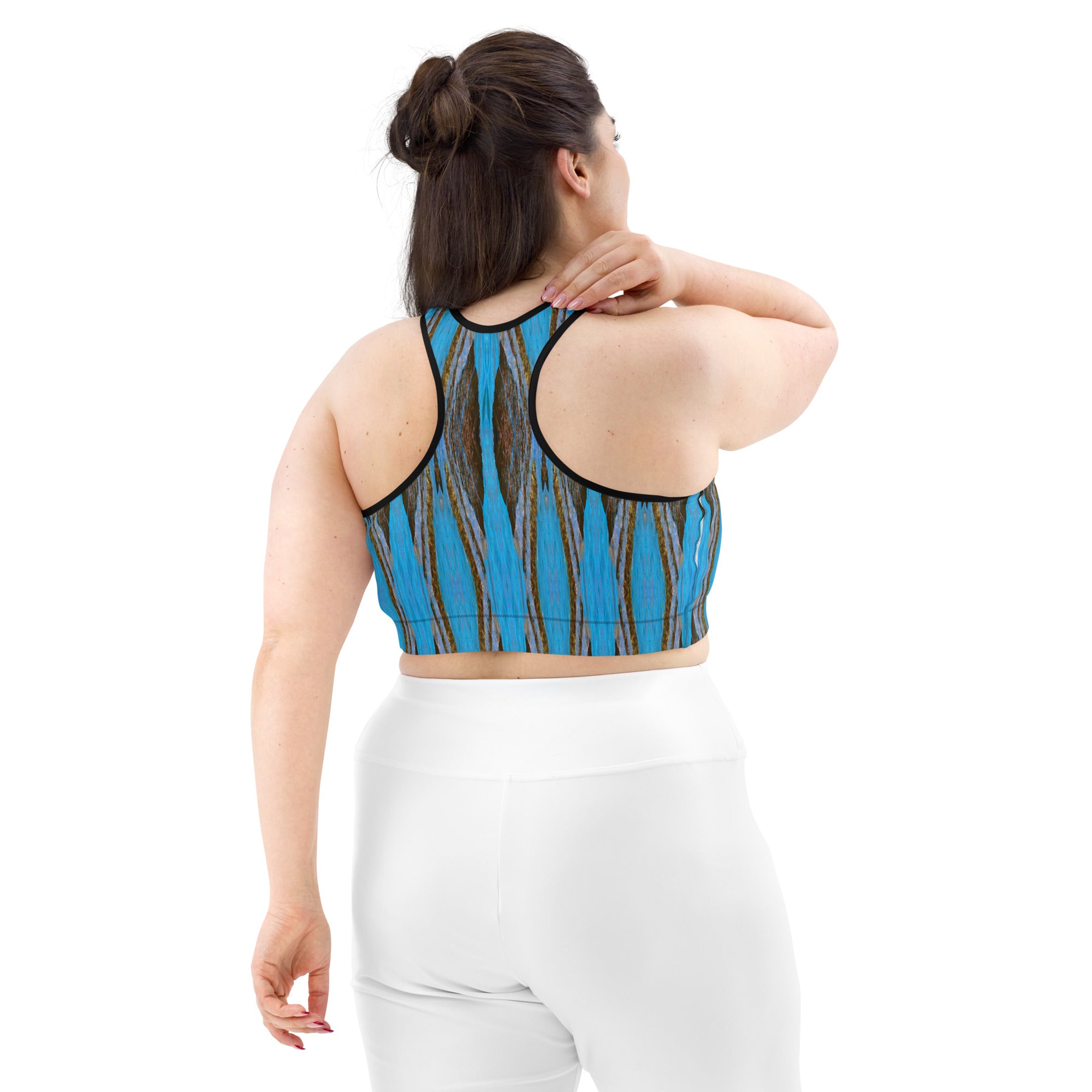 Monterey Azul Sports Bra Triboca Arts   