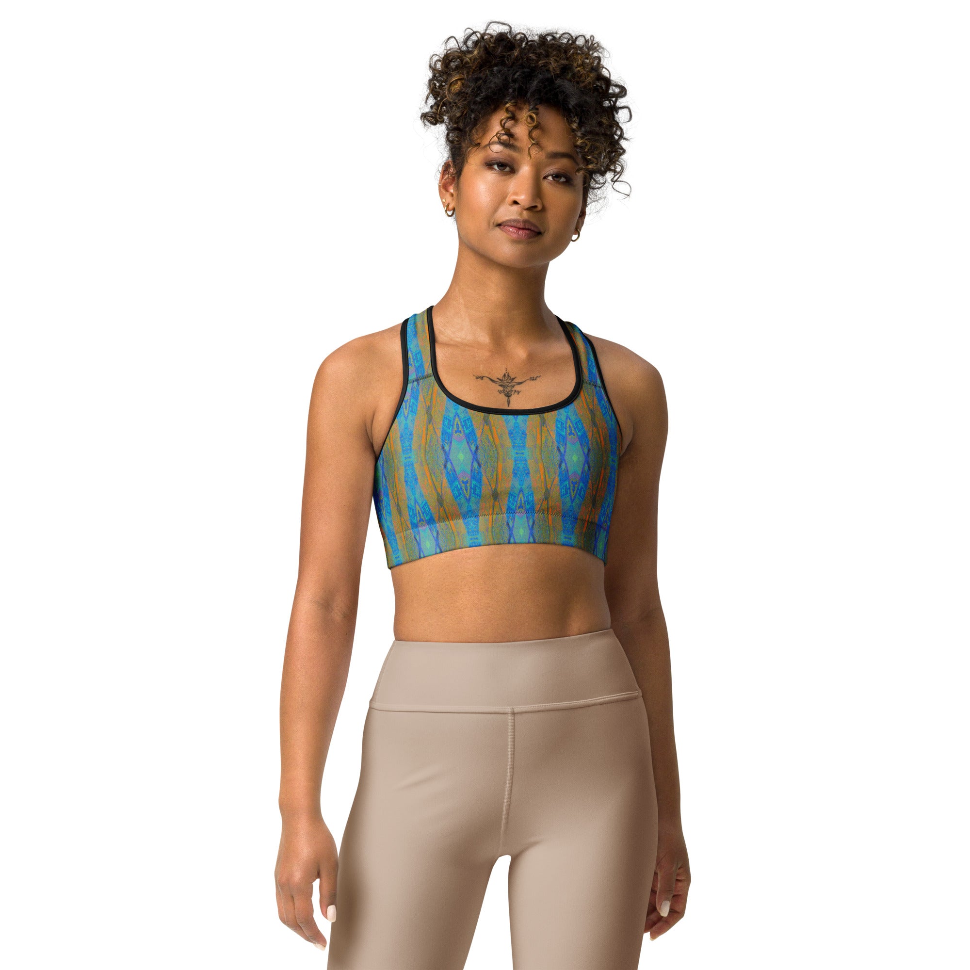 Texas Turquoise Sports Bra Triboca Arts XS  