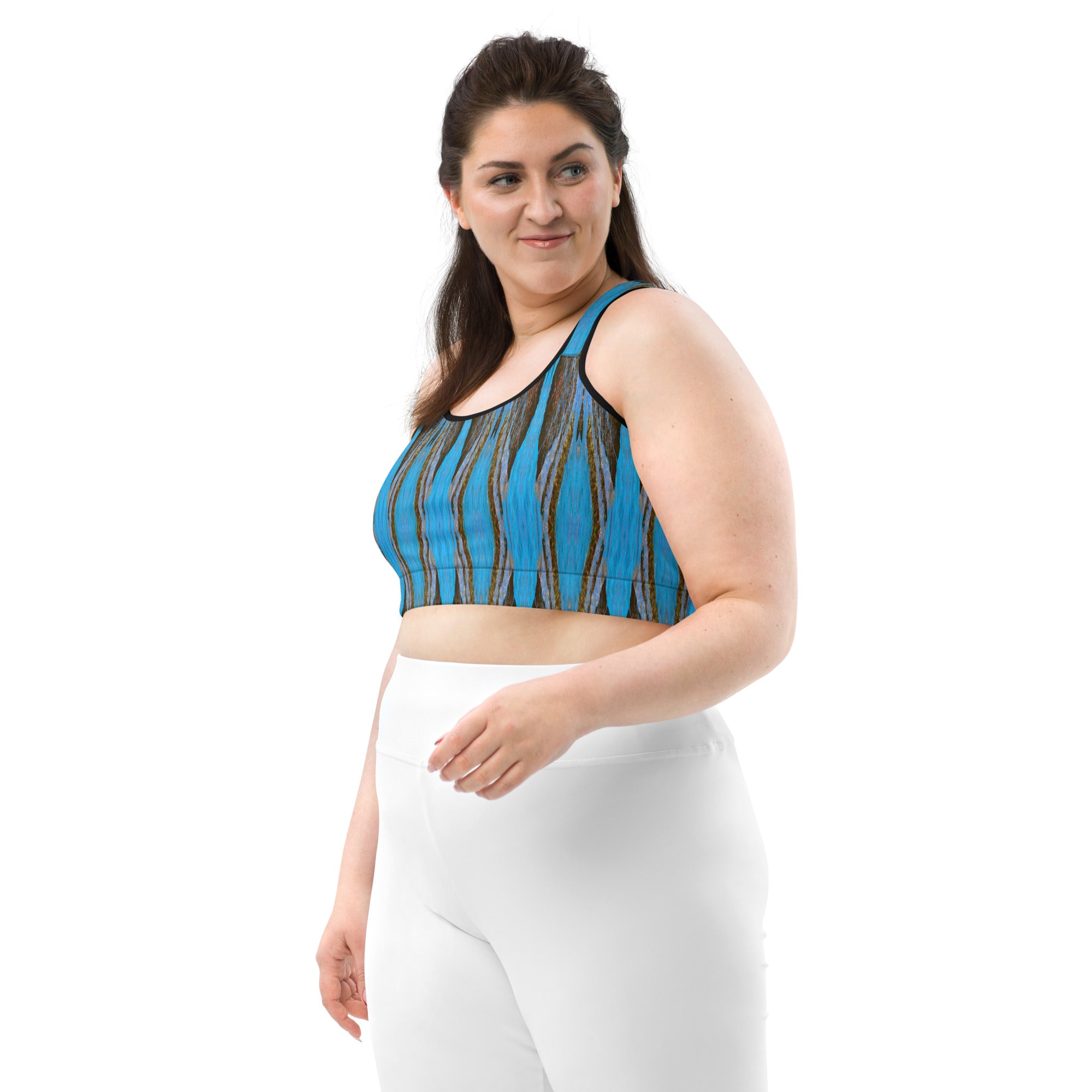 Monterey Azul Sports Bra Triboca Arts XS  