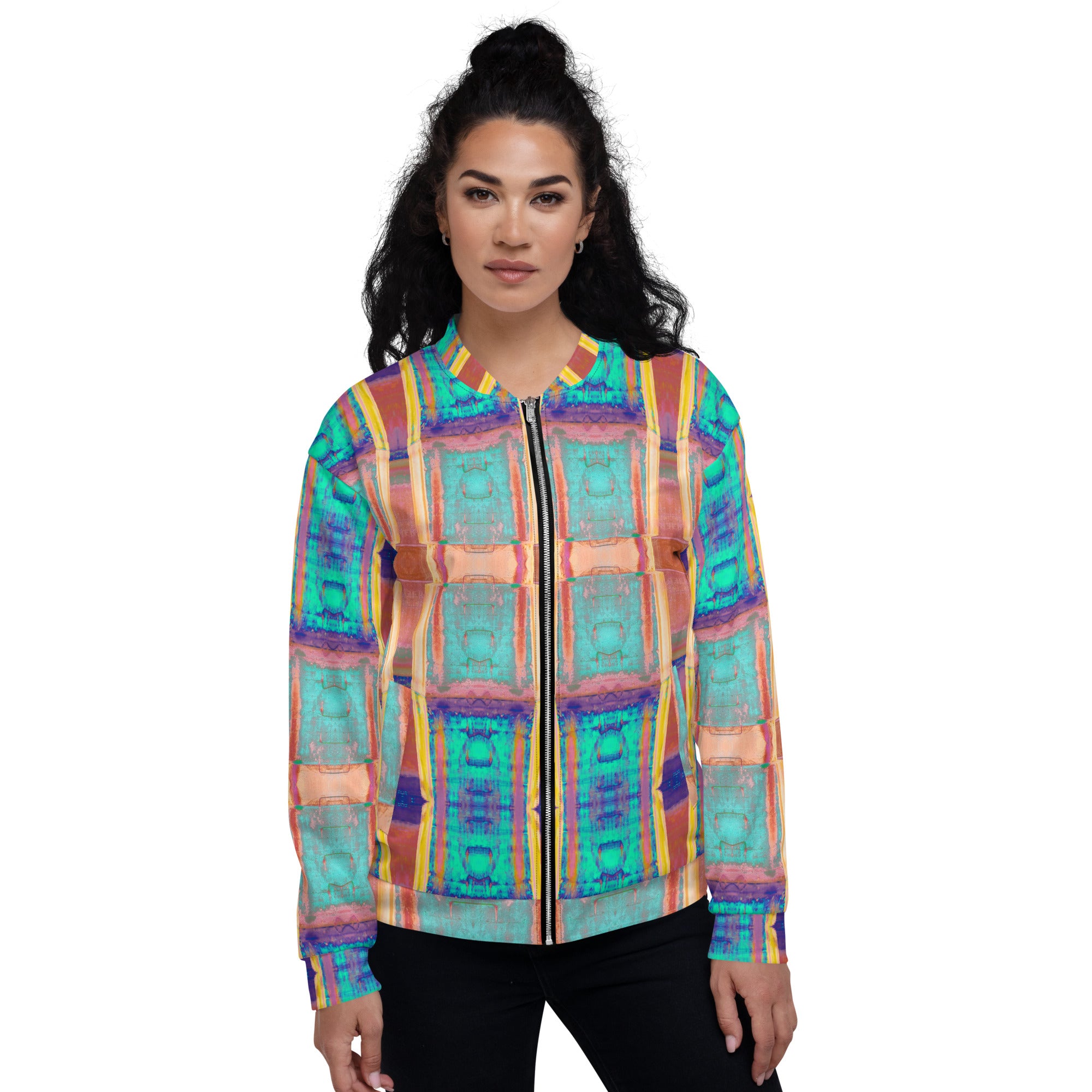 Footings Unisex Bomber Jacket Triboca Arts XS  