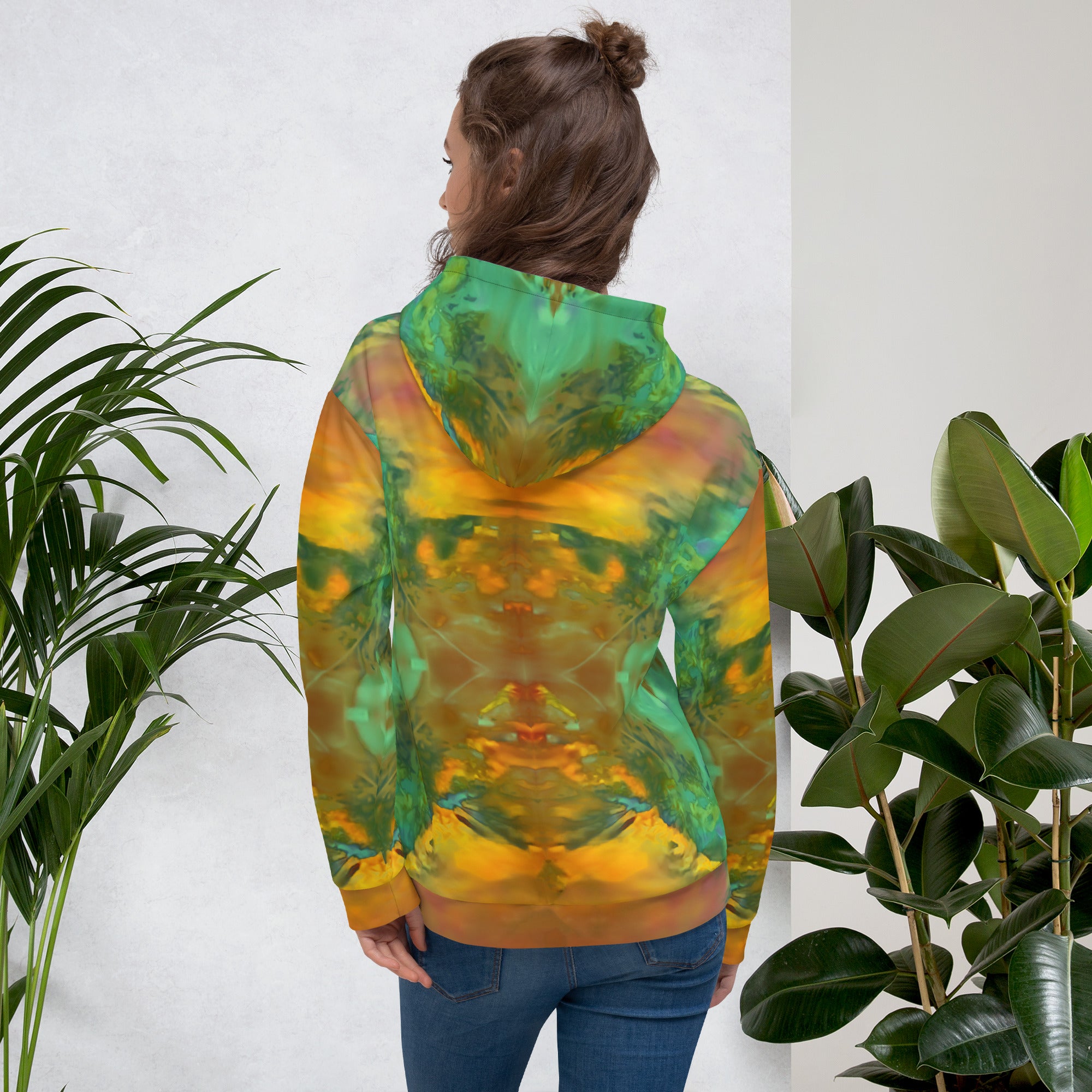 Gold Canyon Women's Eco-Friendly Hoodie Triboca Arts   