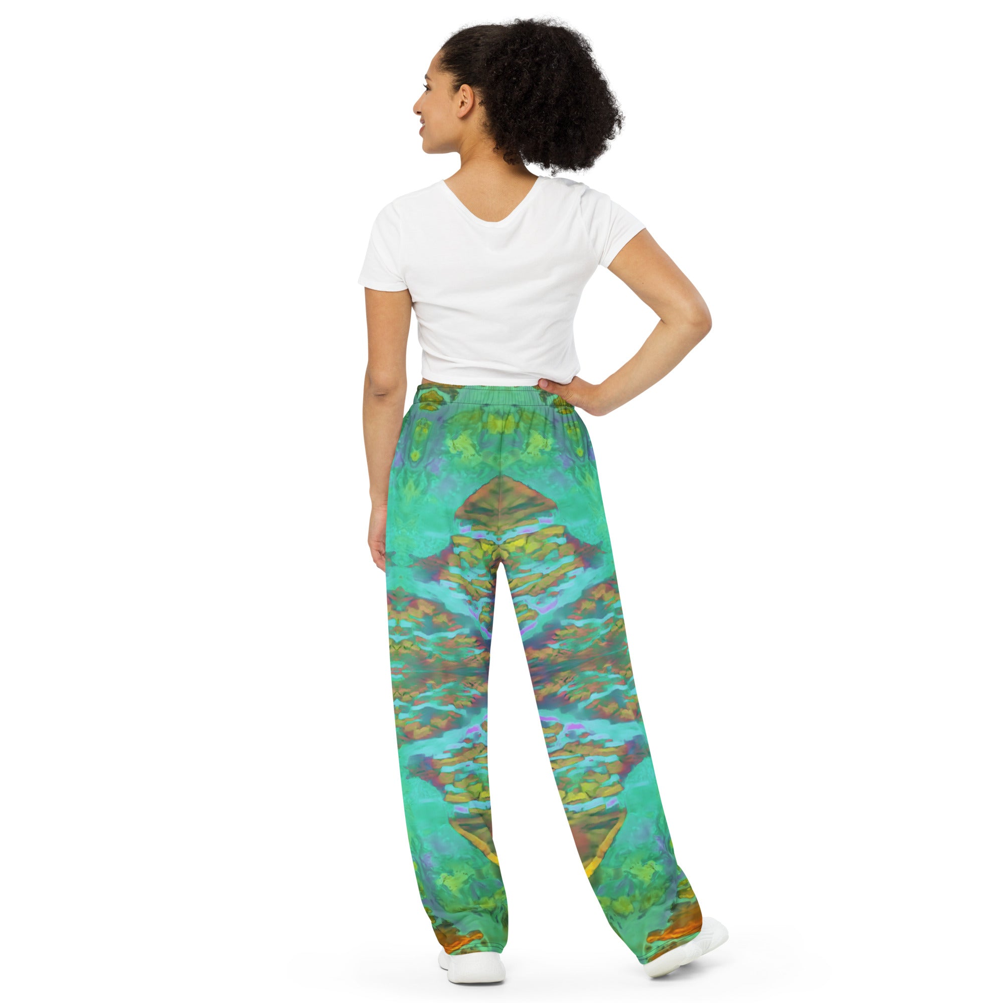 Gold Canyon Women's Wide-Leg Pajama Pants Triboca Arts   