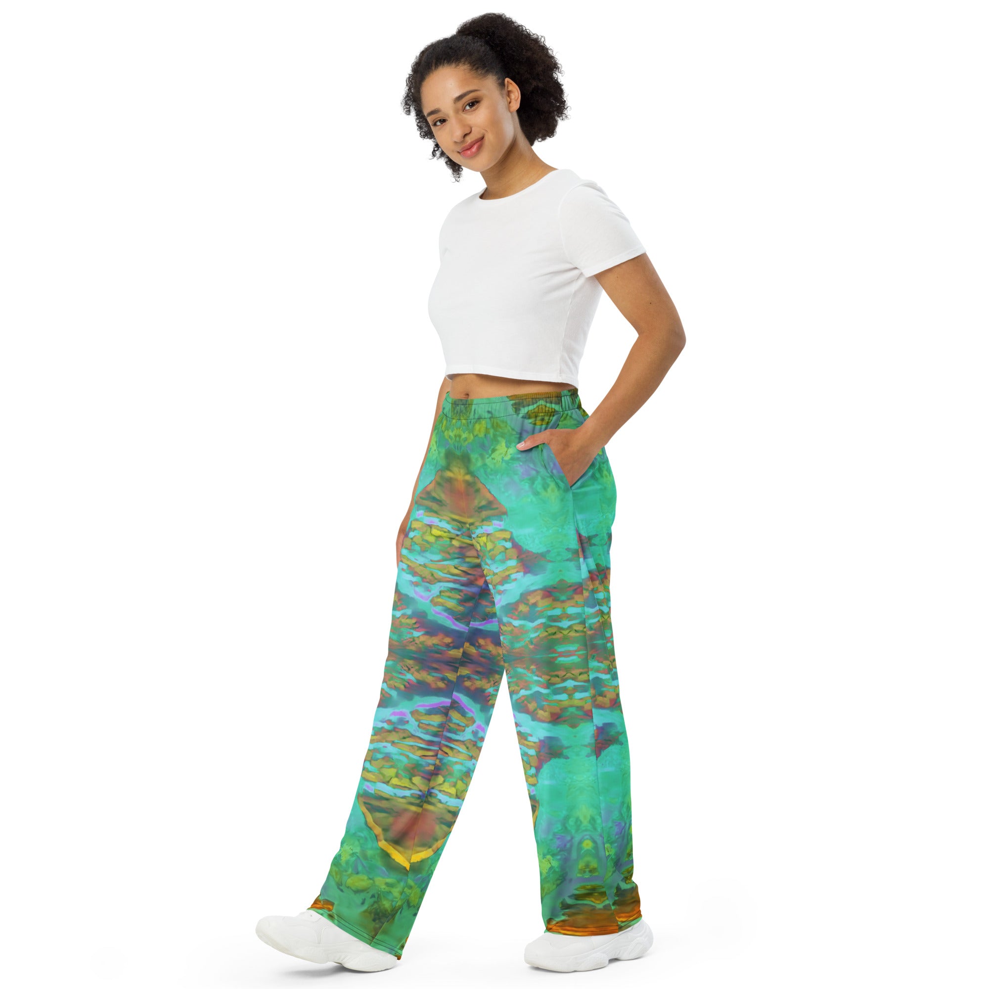 Gold Canyon Women's Wide-Leg Pajama Pants Triboca Arts   