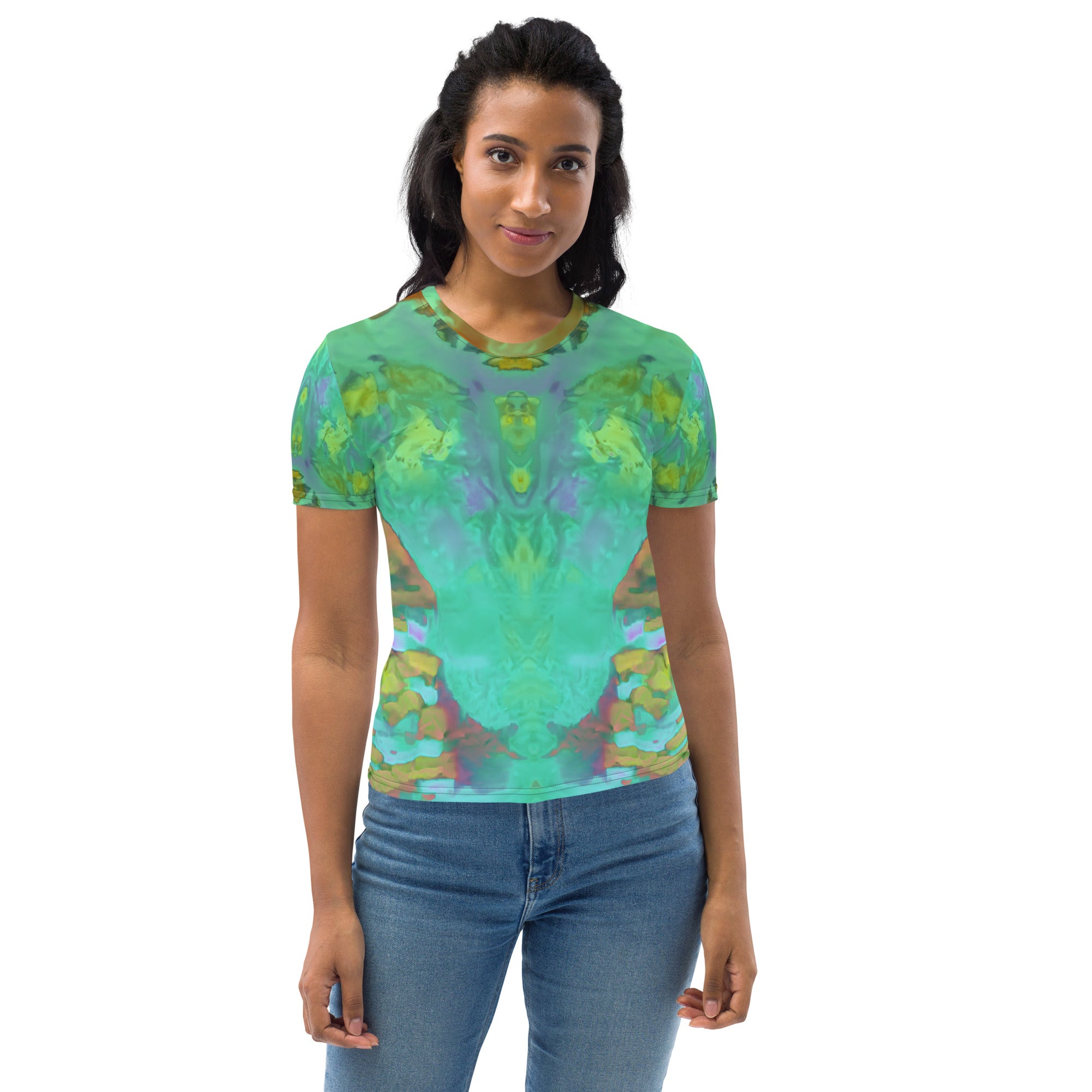 Gold Canyon Women's Crew Neck T-Shirt Triboca Arts XS  