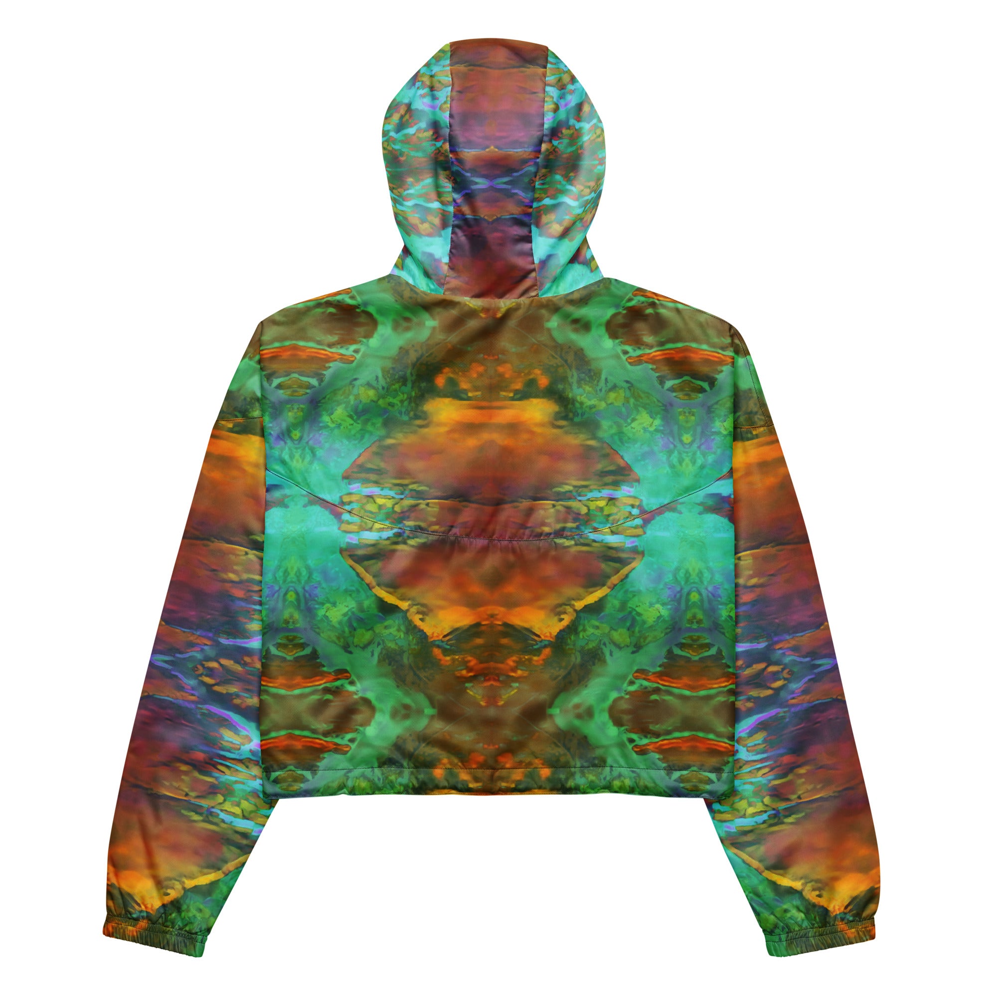 Gold Canyon Women’s cropped windbreaker Triboca Arts   