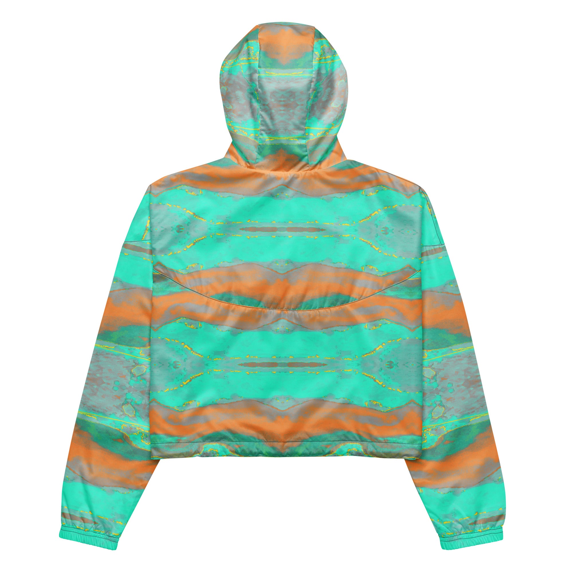 Gulf Shore Women's Cropped Windbreaker Triboca Arts   