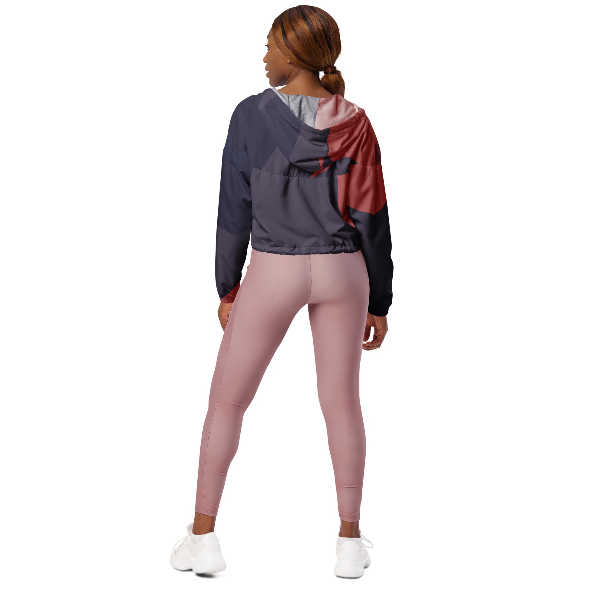 Gulf Shore Women's Cropped Windbreaker Triboca Arts   
