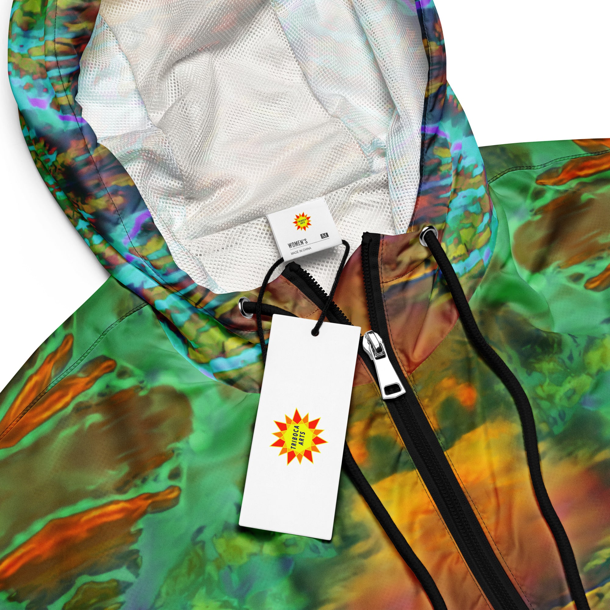Gold Canyon Women’s cropped windbreaker Triboca Arts   
