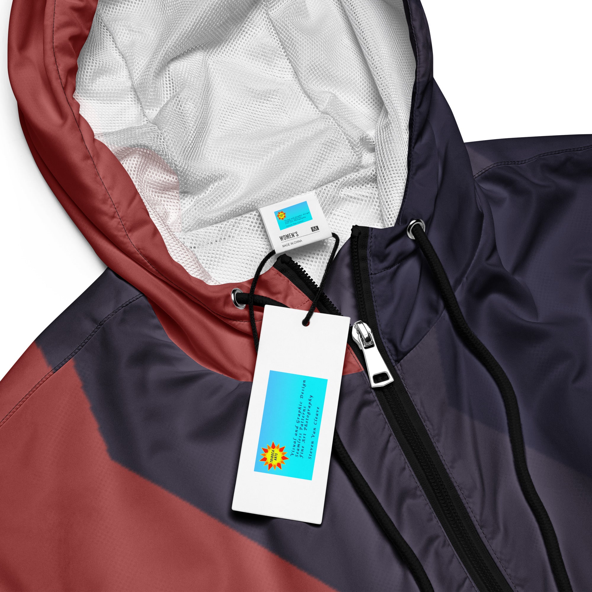 Gulf Shore Women's Cropped Windbreaker Triboca Arts   