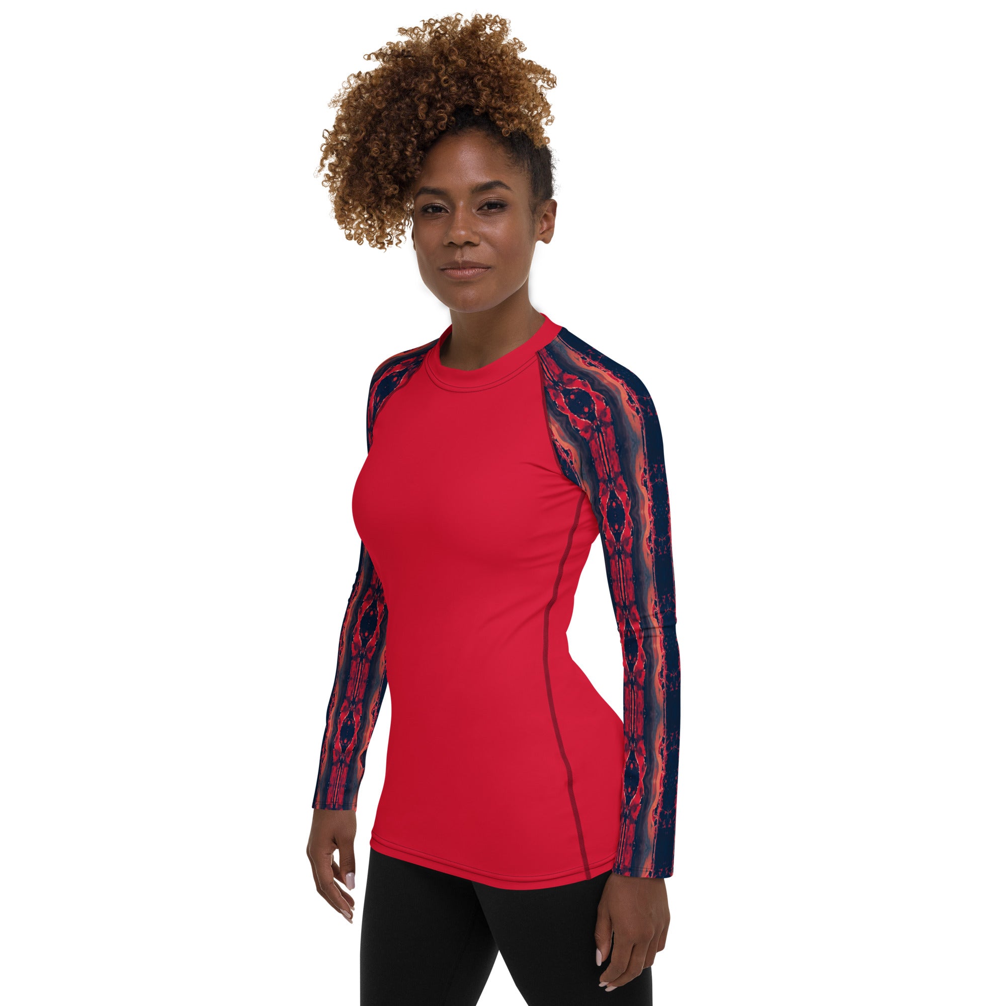 Gulf Shore Women's Long-Sleeve Rash Guard Triboca Arts   