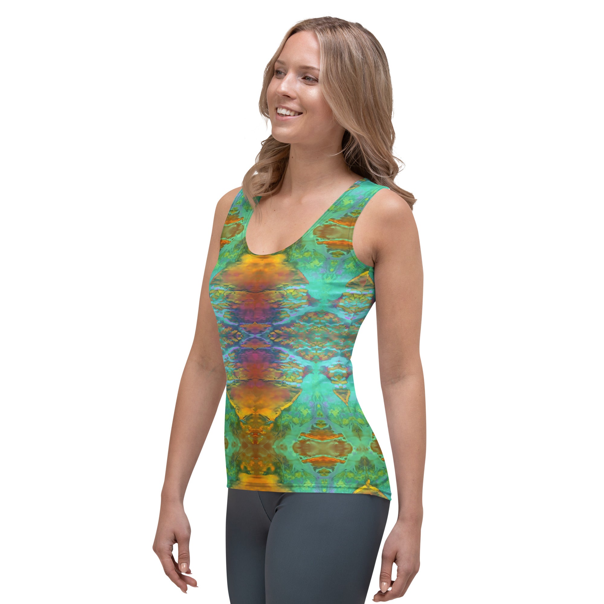 Gold Canyon Women's Tank Top Triboca Arts   