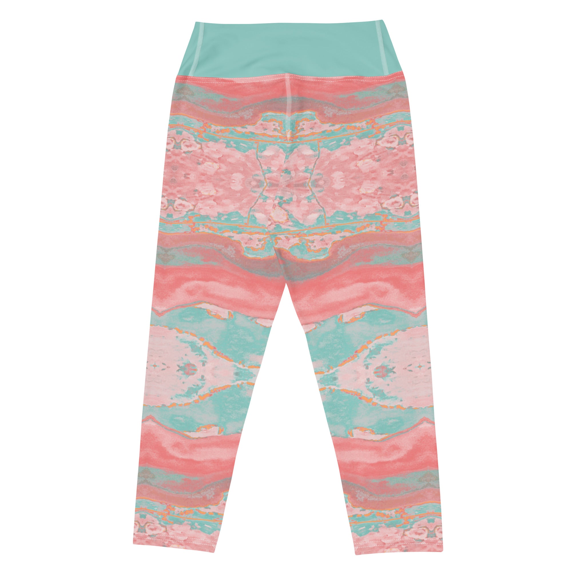 Gulf Shore Yoga Capri Leggings Triboca Arts   