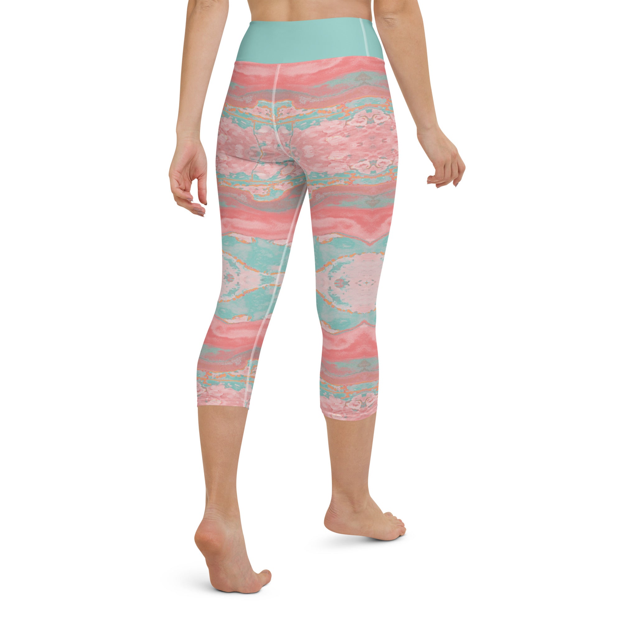 Gulf Shore Yoga Capri Leggings Triboca Arts   