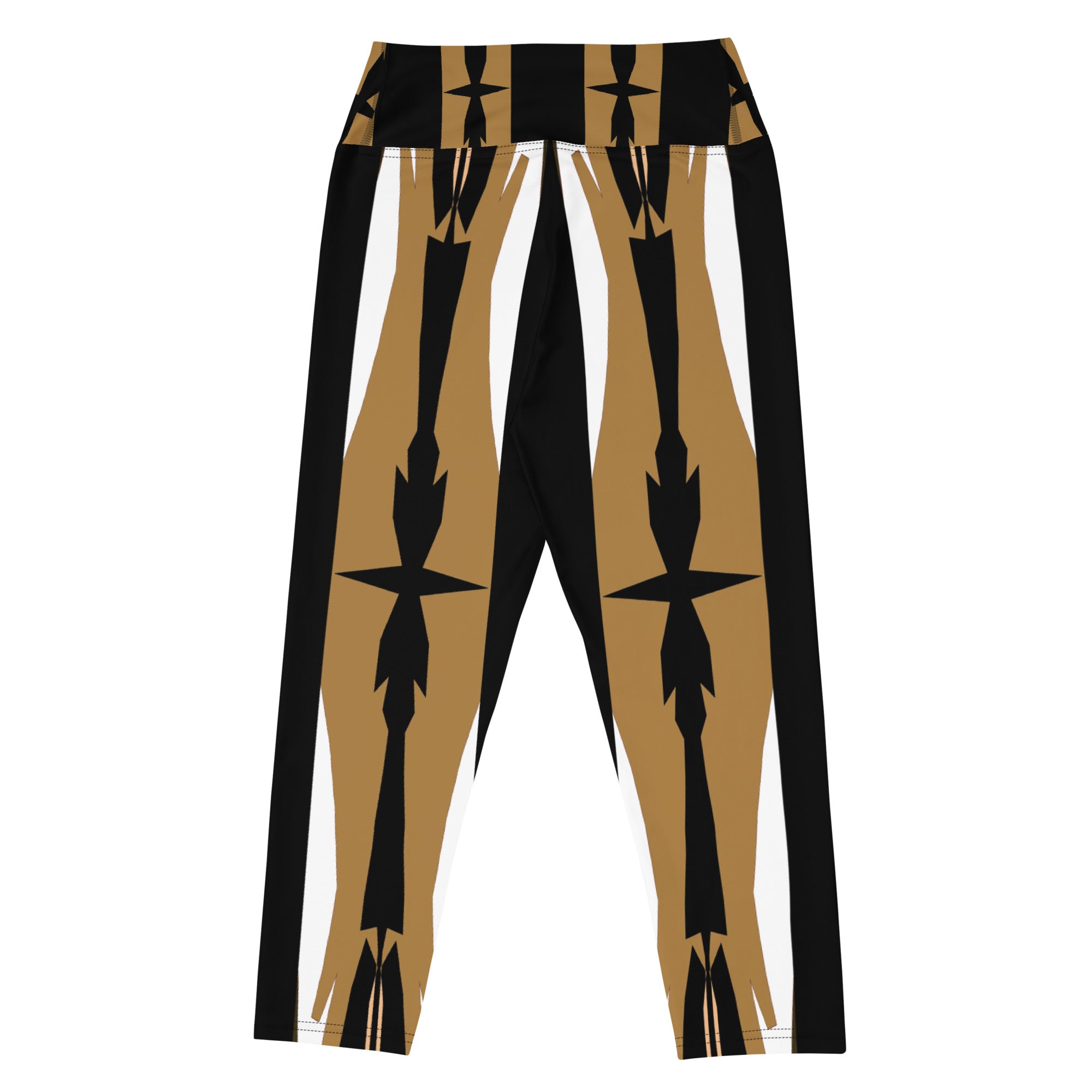 Gulf Shore Yoga Capri Leggings Triboca Arts   