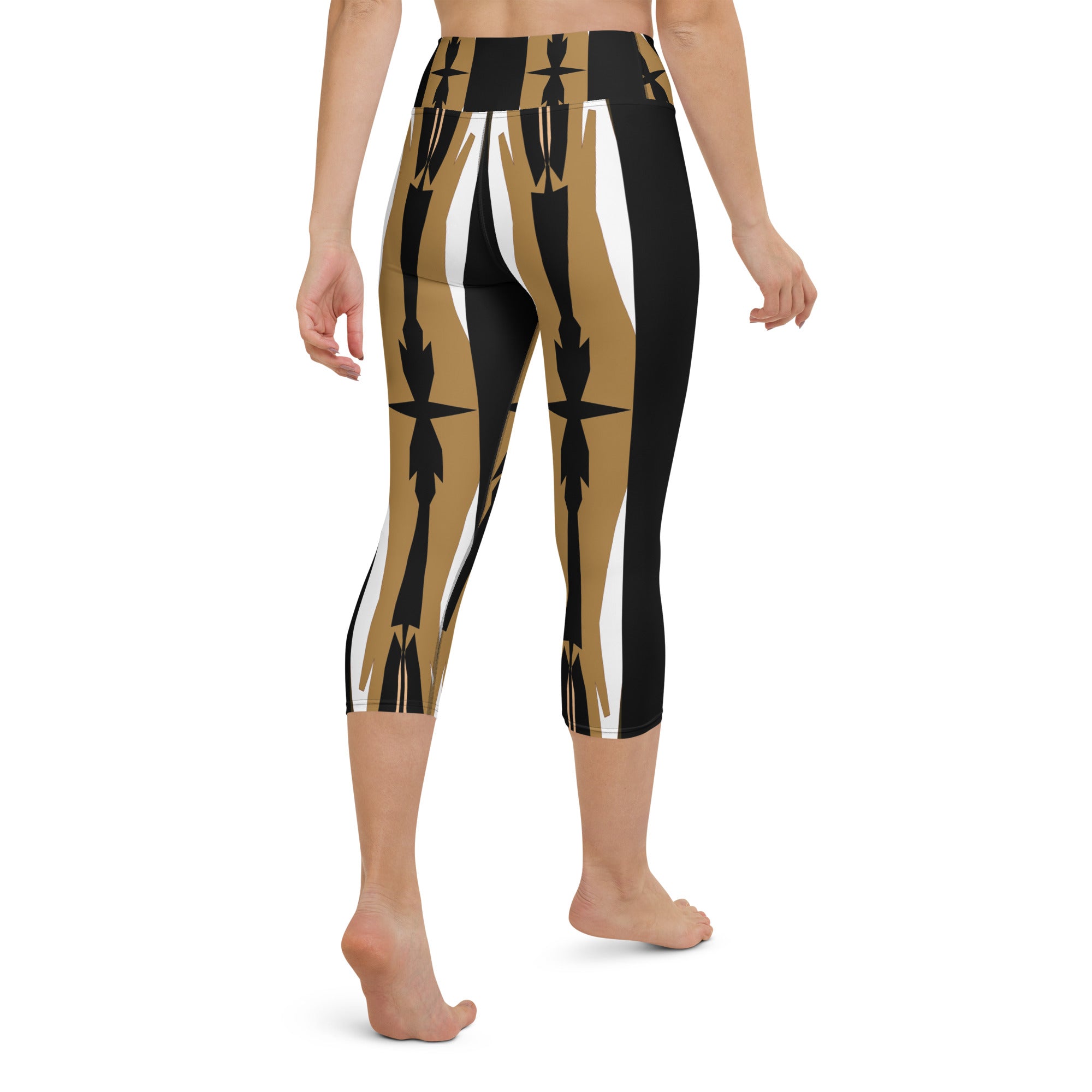 Gulf Shore Yoga Capri Leggings Triboca Arts   