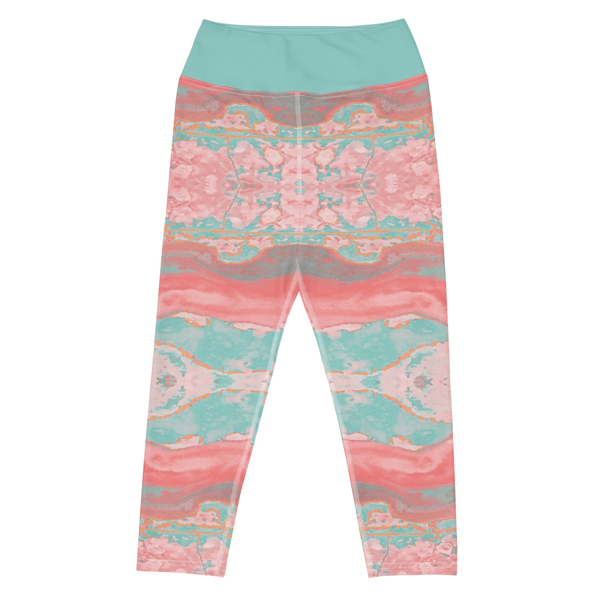 Gulf Shore Yoga Capri Leggings Triboca Arts   