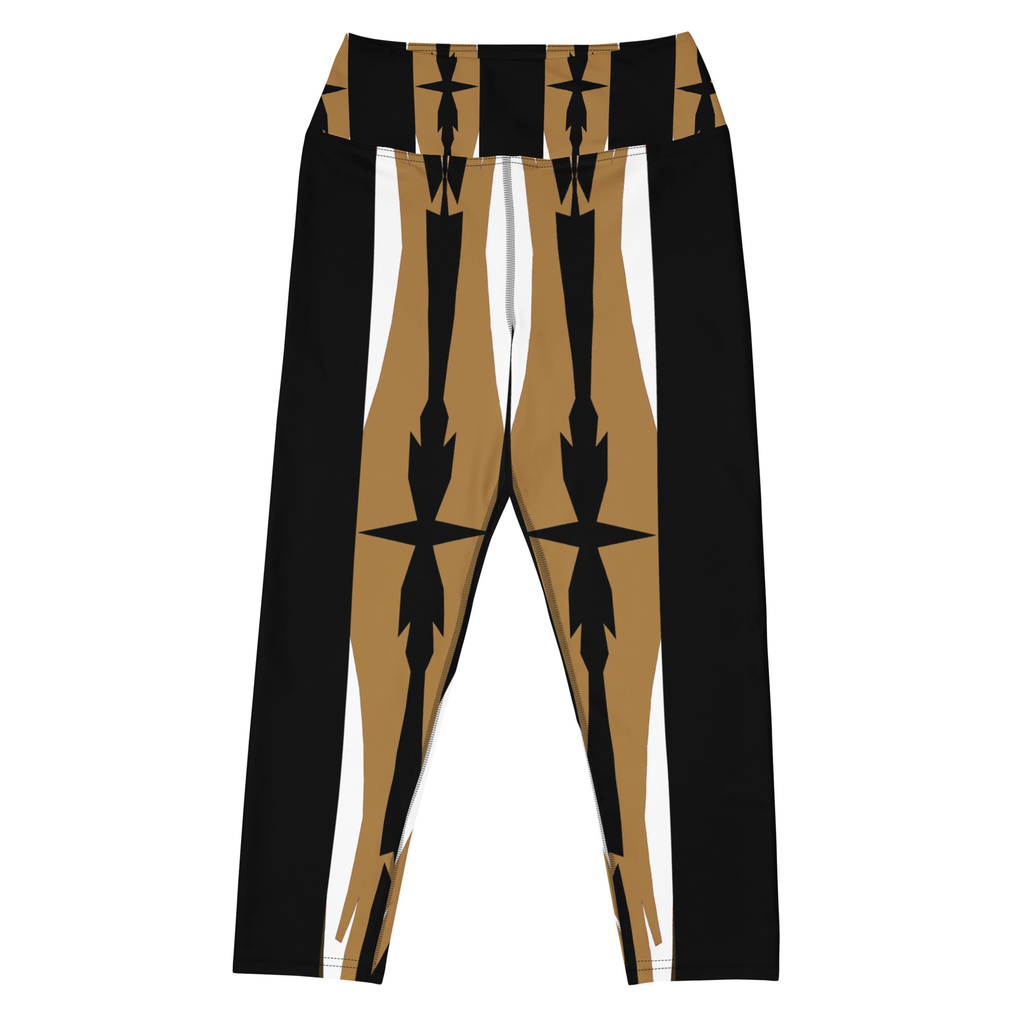 Gulf Shore Yoga Capri Leggings Triboca Arts   