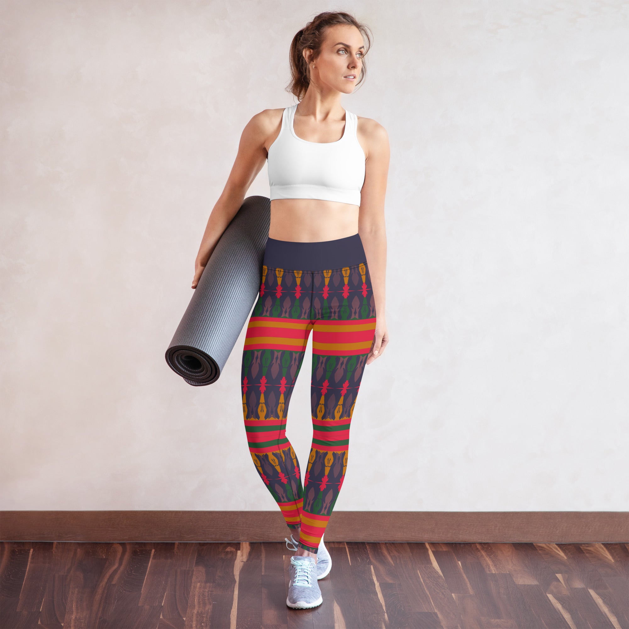 Gulf Shore Yoga Leggings Triboca Arts   