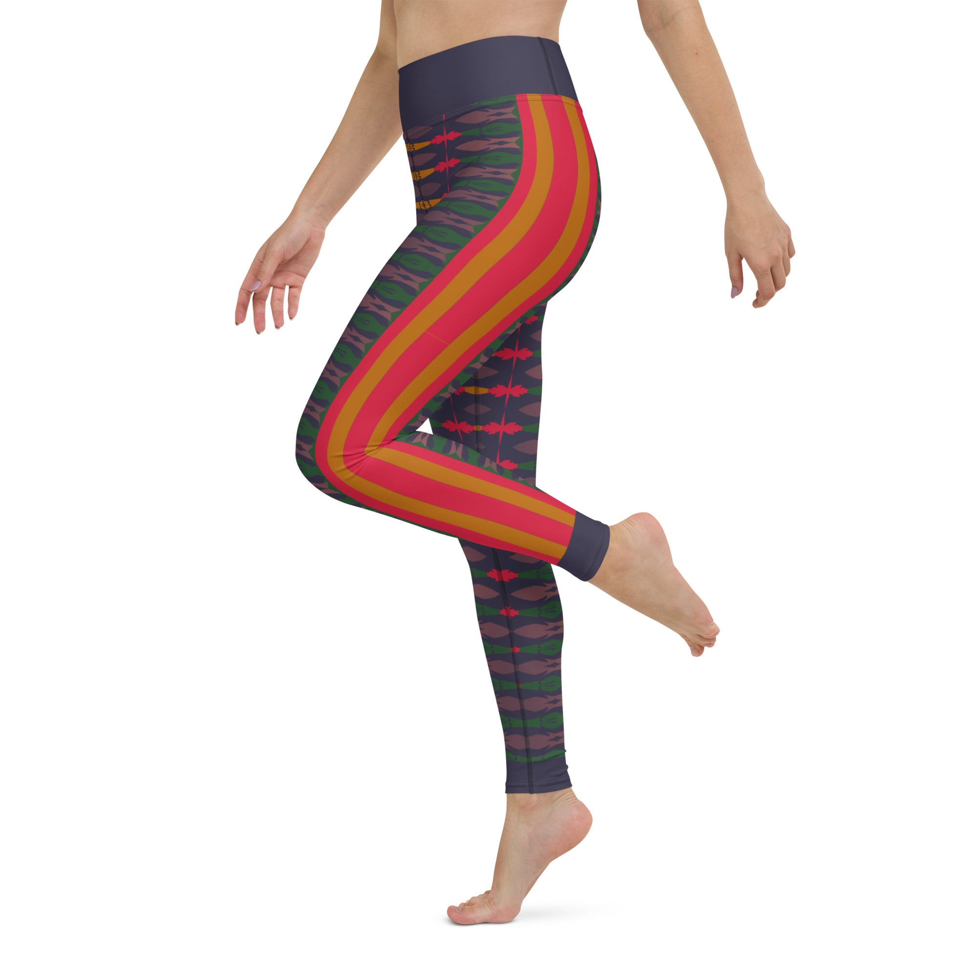 Gulf Shore Yoga Leggings Triboca Arts   