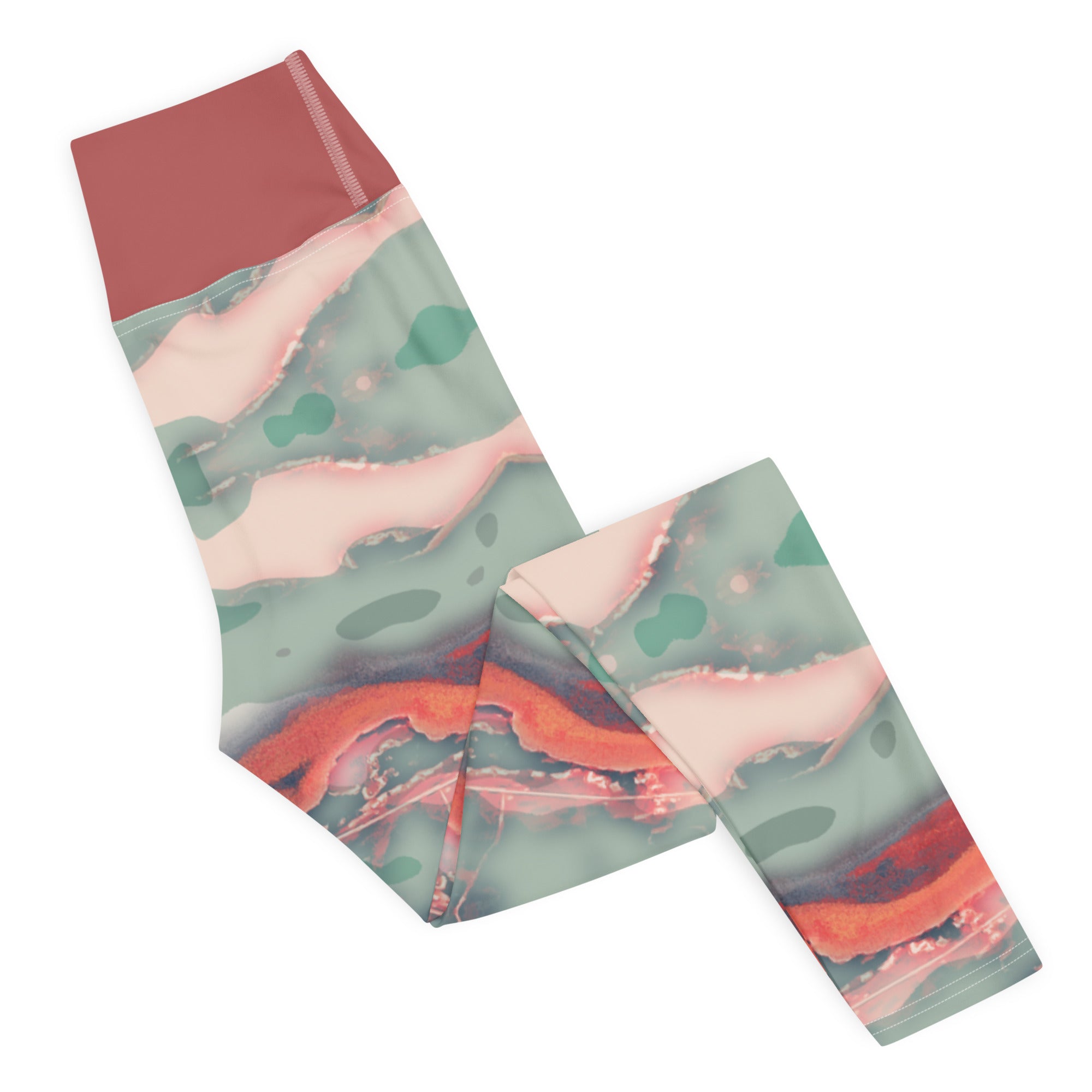 Gulf Shore Yoga Leggings Triboca Arts   