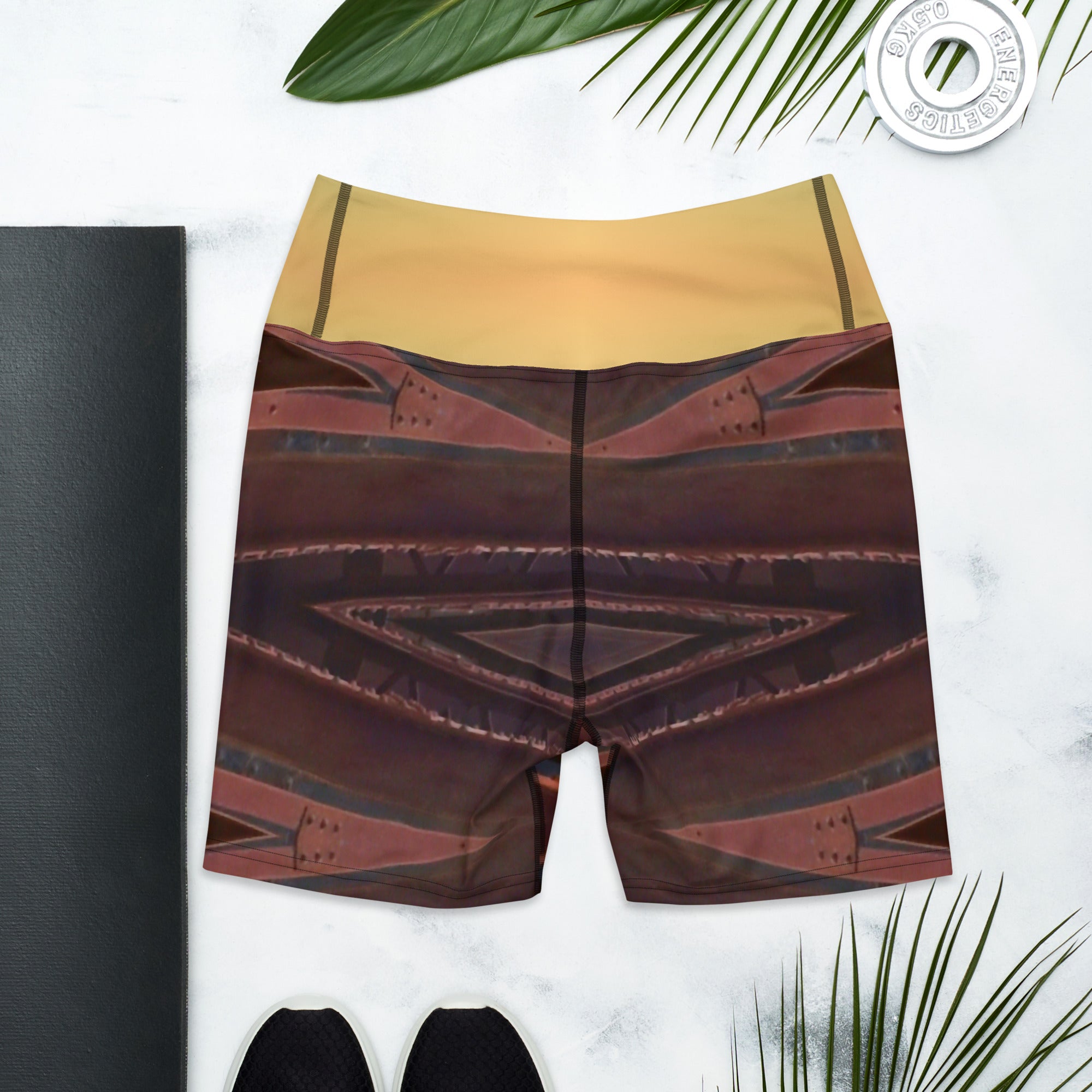 Trestle Frames Yoga Shorts Triboca Arts   