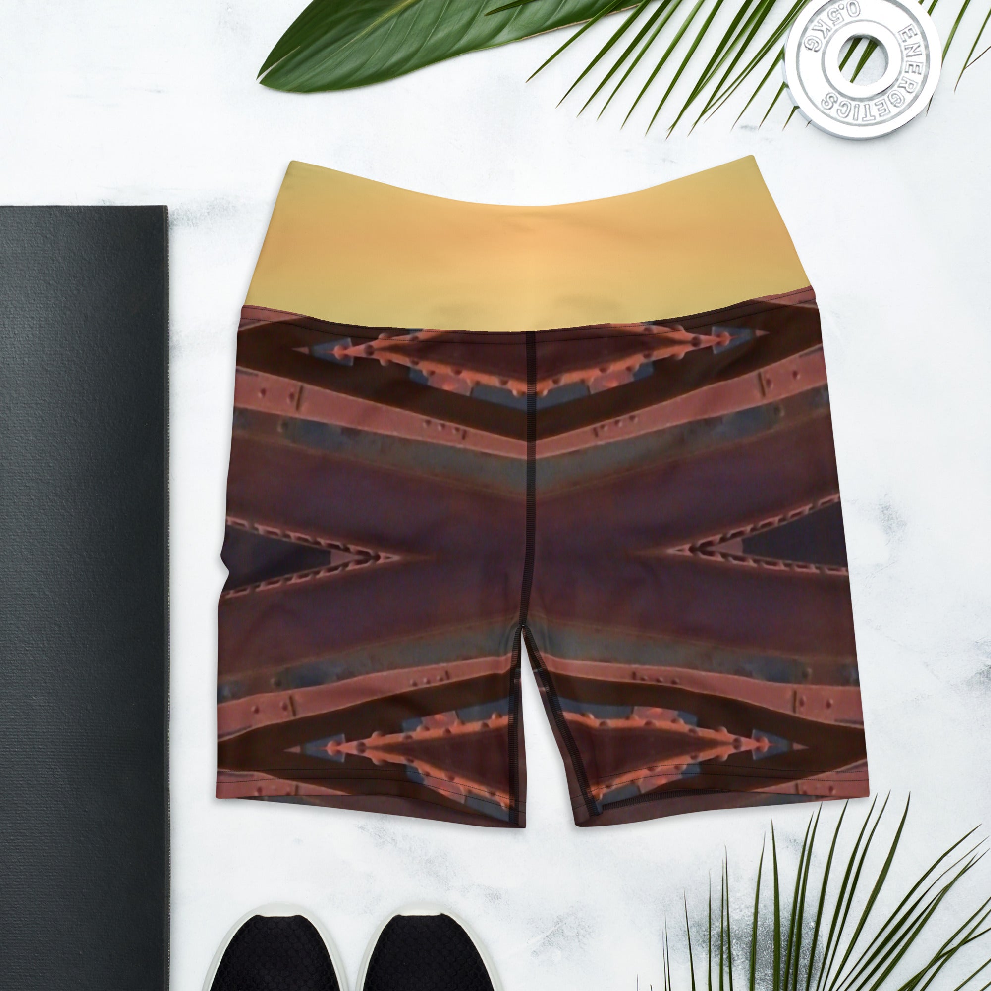 Trestle Frames Yoga Shorts Triboca Arts   