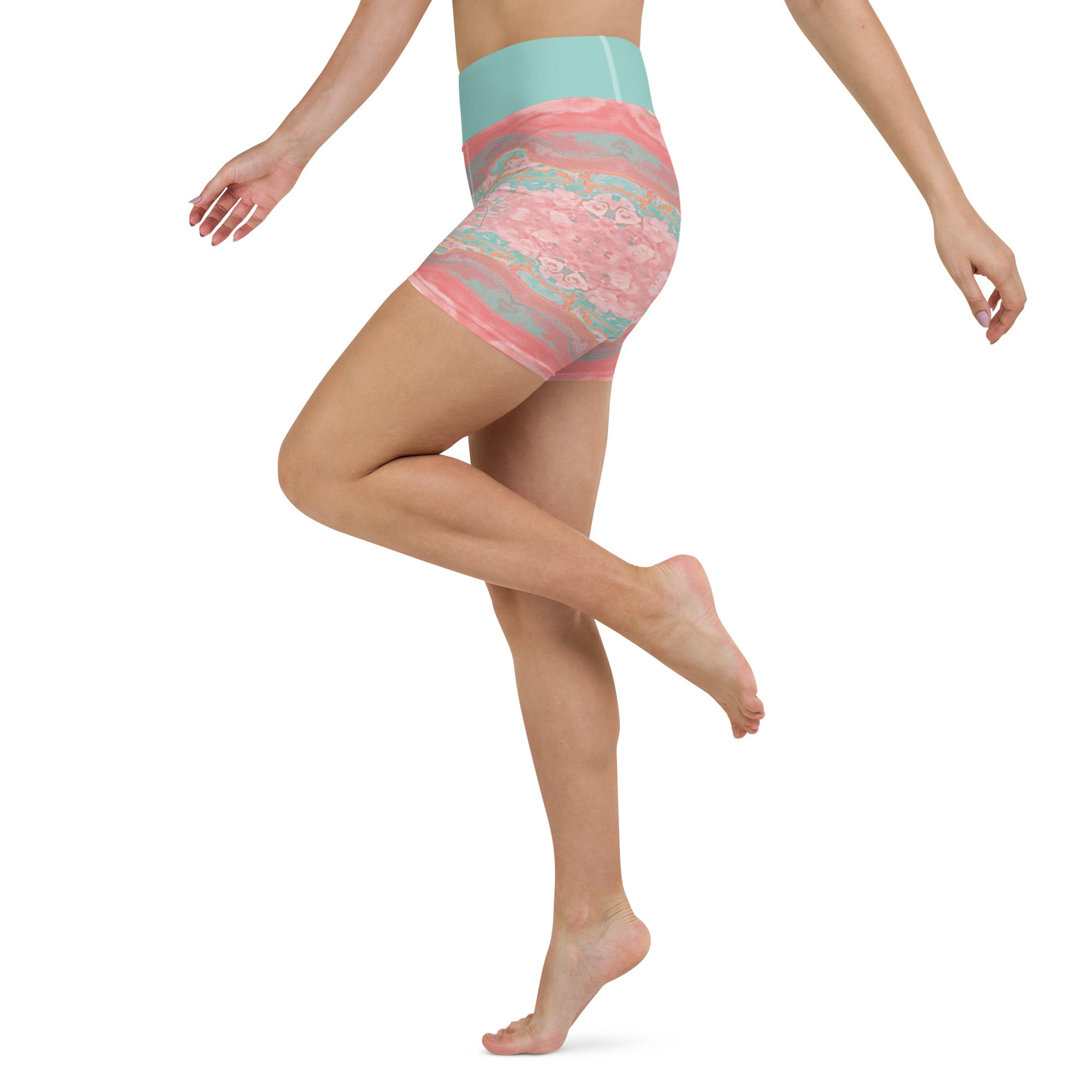 Gulf Shore Yoga Shorts Triboca Arts   