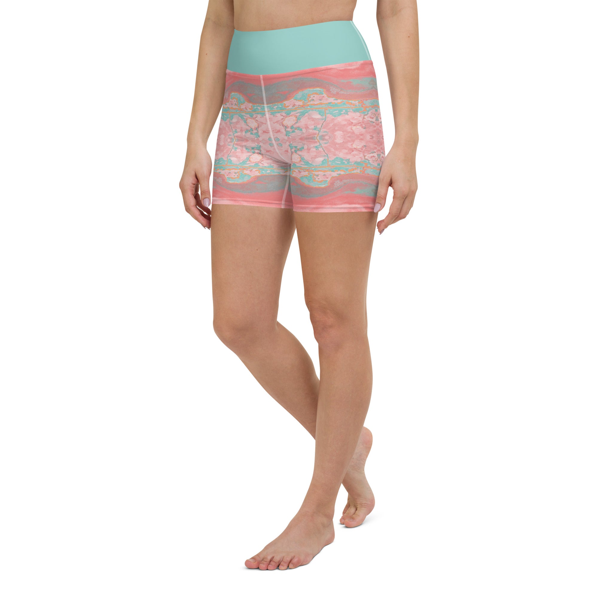 Gulf Shore Yoga Shorts Triboca Arts   