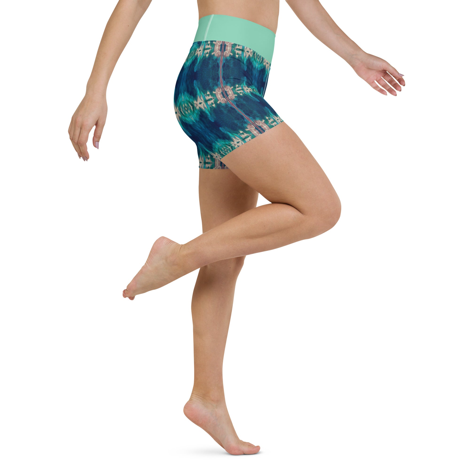 Bay Jetties Yoga Shorts Triboca Arts   