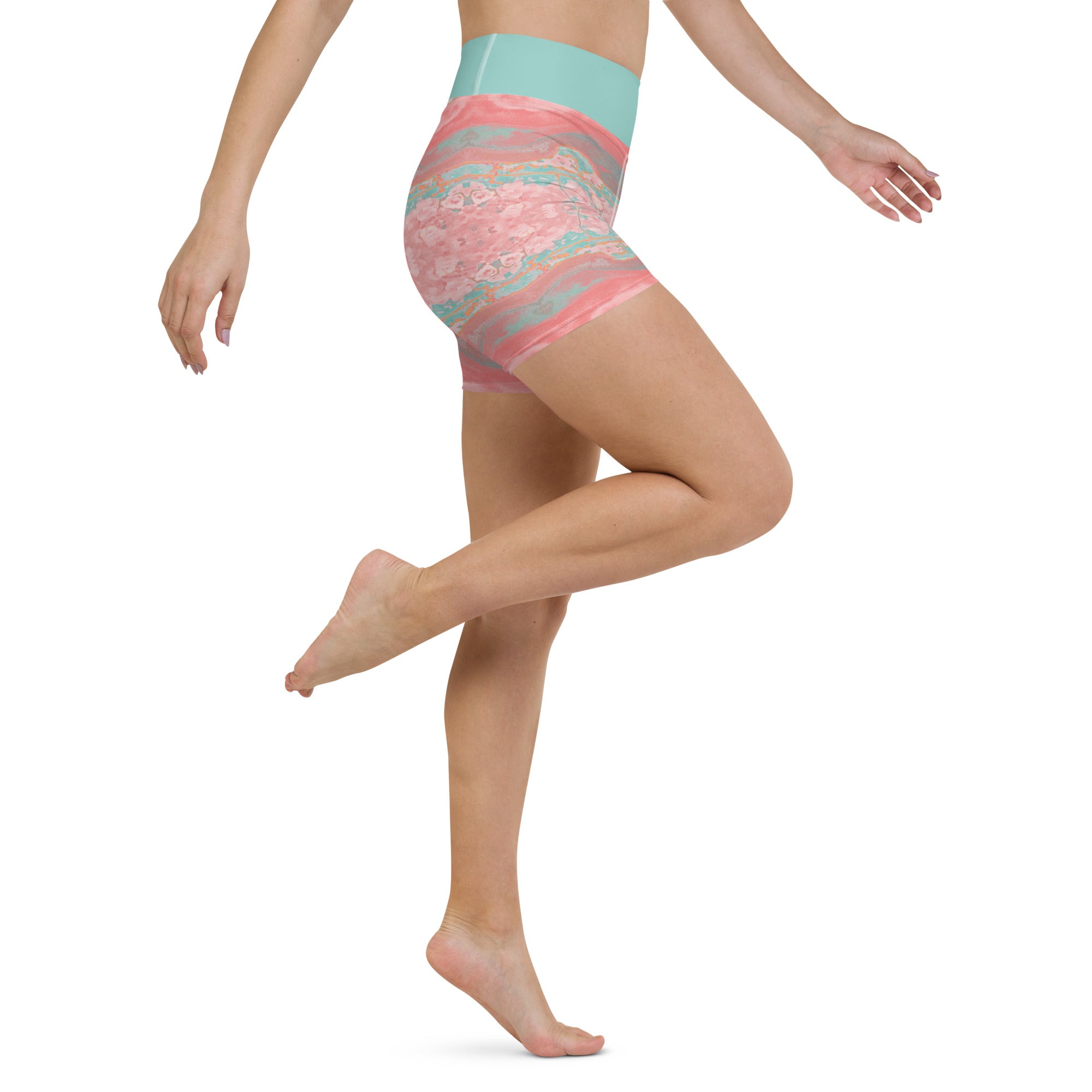 Gulf Shore Yoga Shorts Triboca Arts   