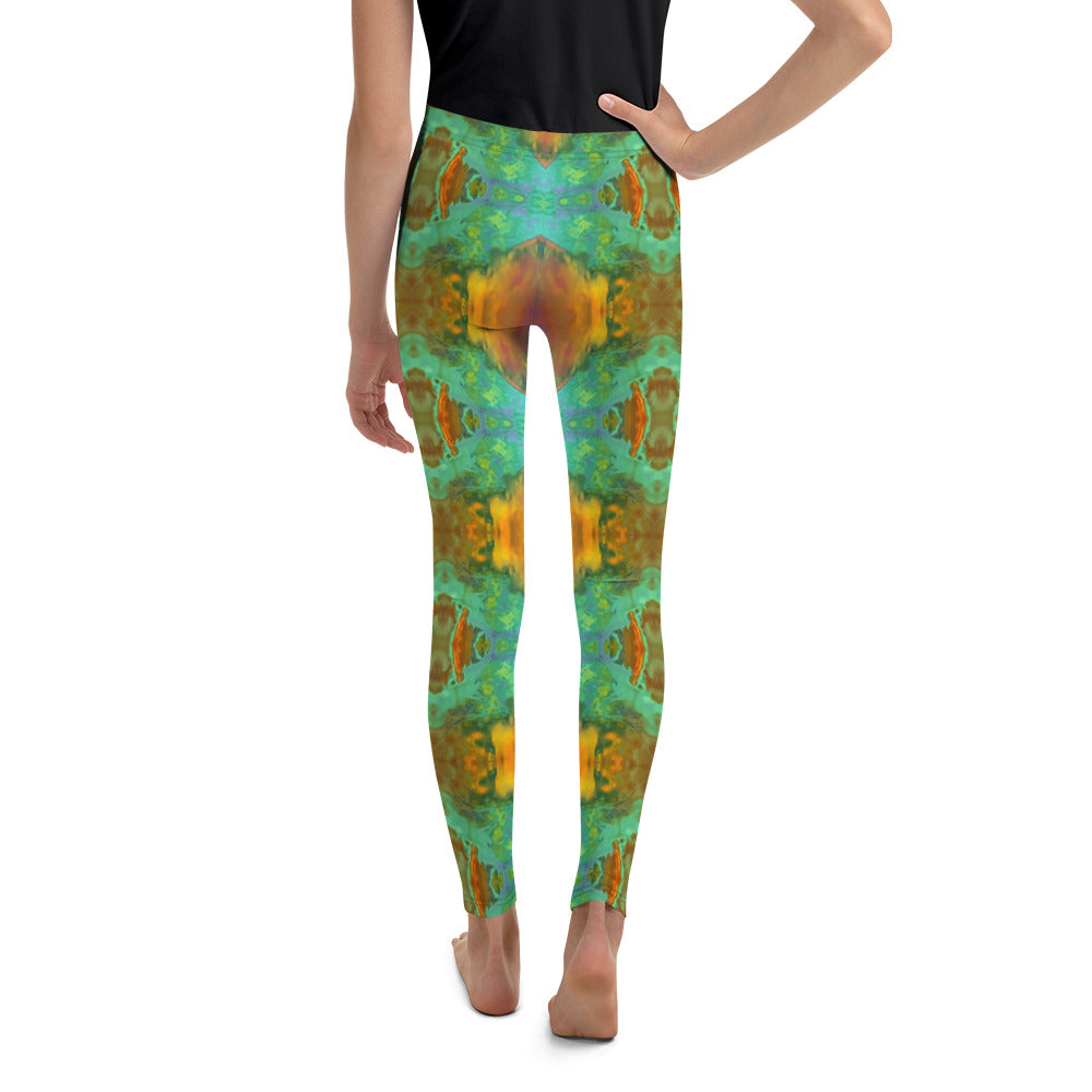 Gold Canyon Young Women's Leggings Triboca Arts   