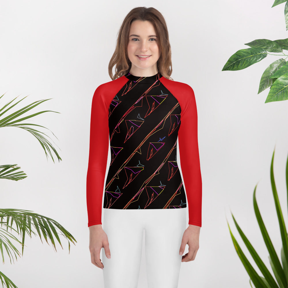 Bay Jetties Young Women's Long-Sleeve Rash Guard Triboca Arts   