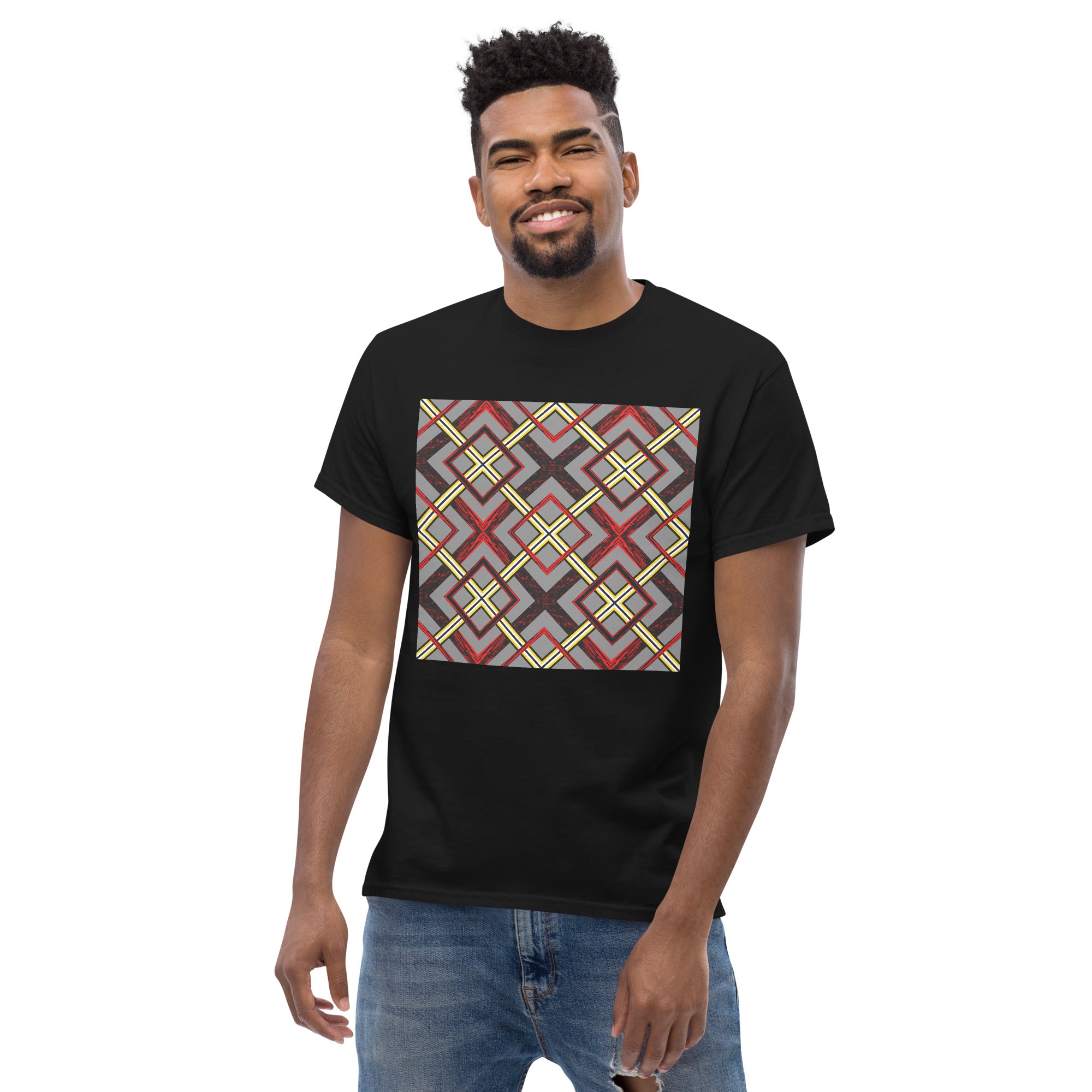 Diatomite Diamonds Men's Classic Tee Triboca Arts S  