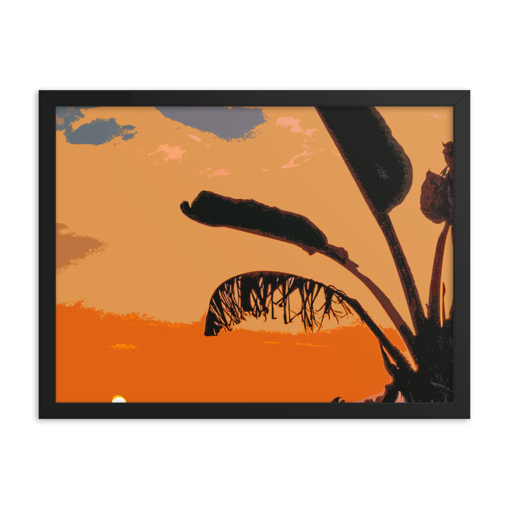 Left Coast Gold Framed Photo Paper Poster Triboca Arts 18″×24″  