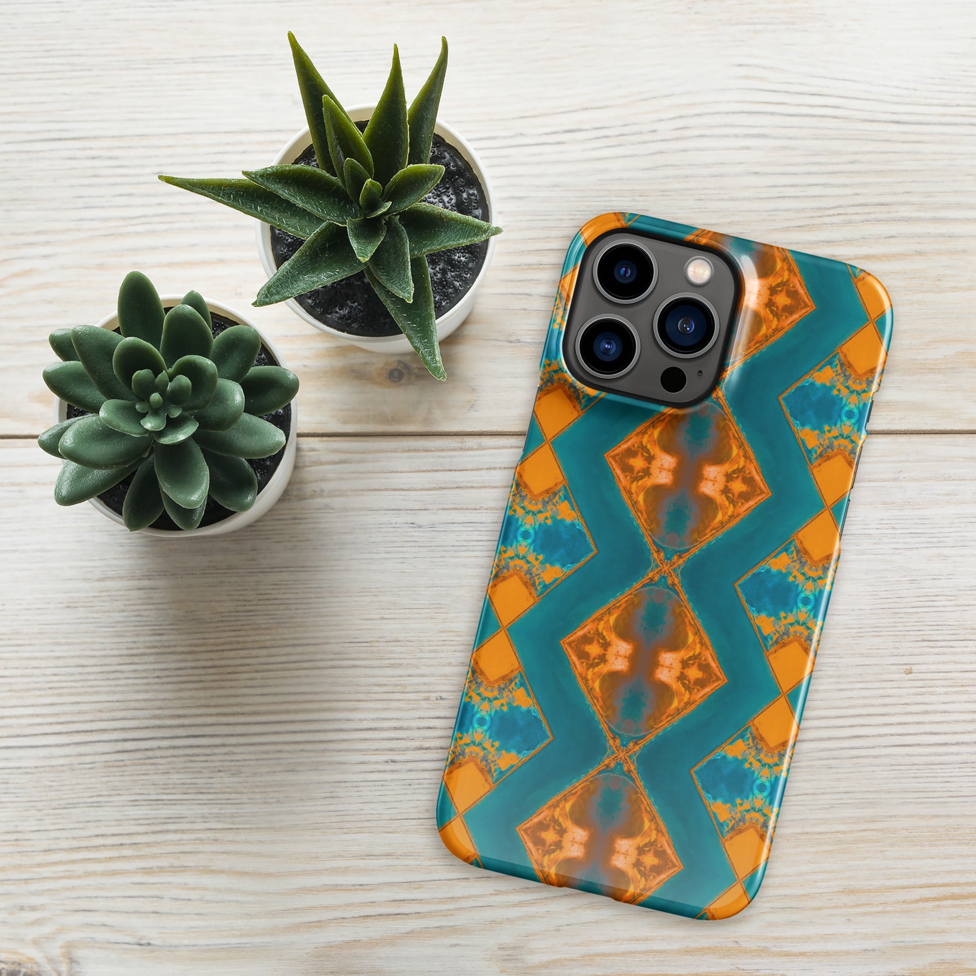 Bay Jetties Snap Case for iPhone® Triboca Arts iPhone 13 Pro Max  