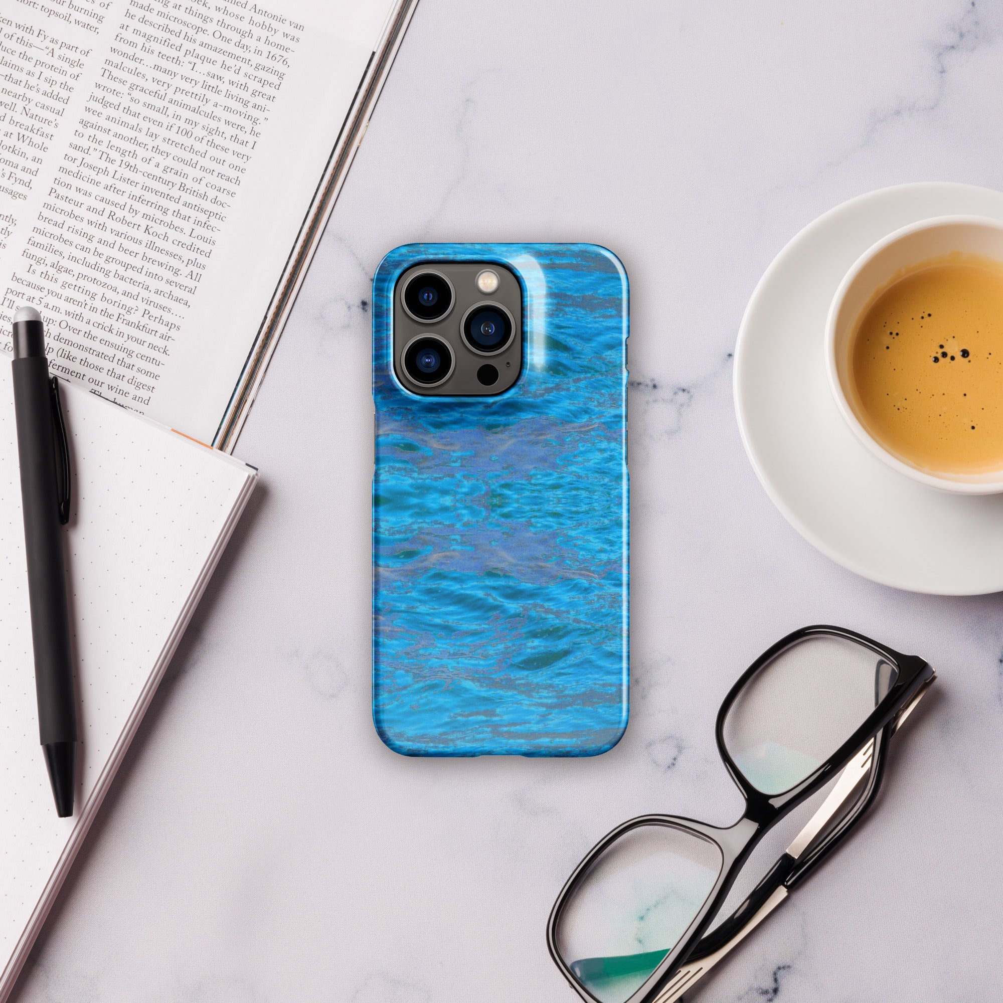 Monterey Azul Snap Case for iPhone® Triboca Arts iPhone 14 Pro  