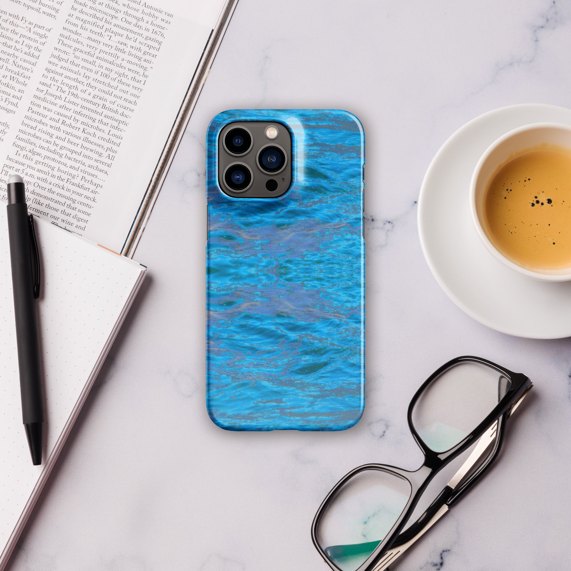 Monterey Azul Snap Case for iPhone® Triboca Arts iPhone 14 Pro Max  