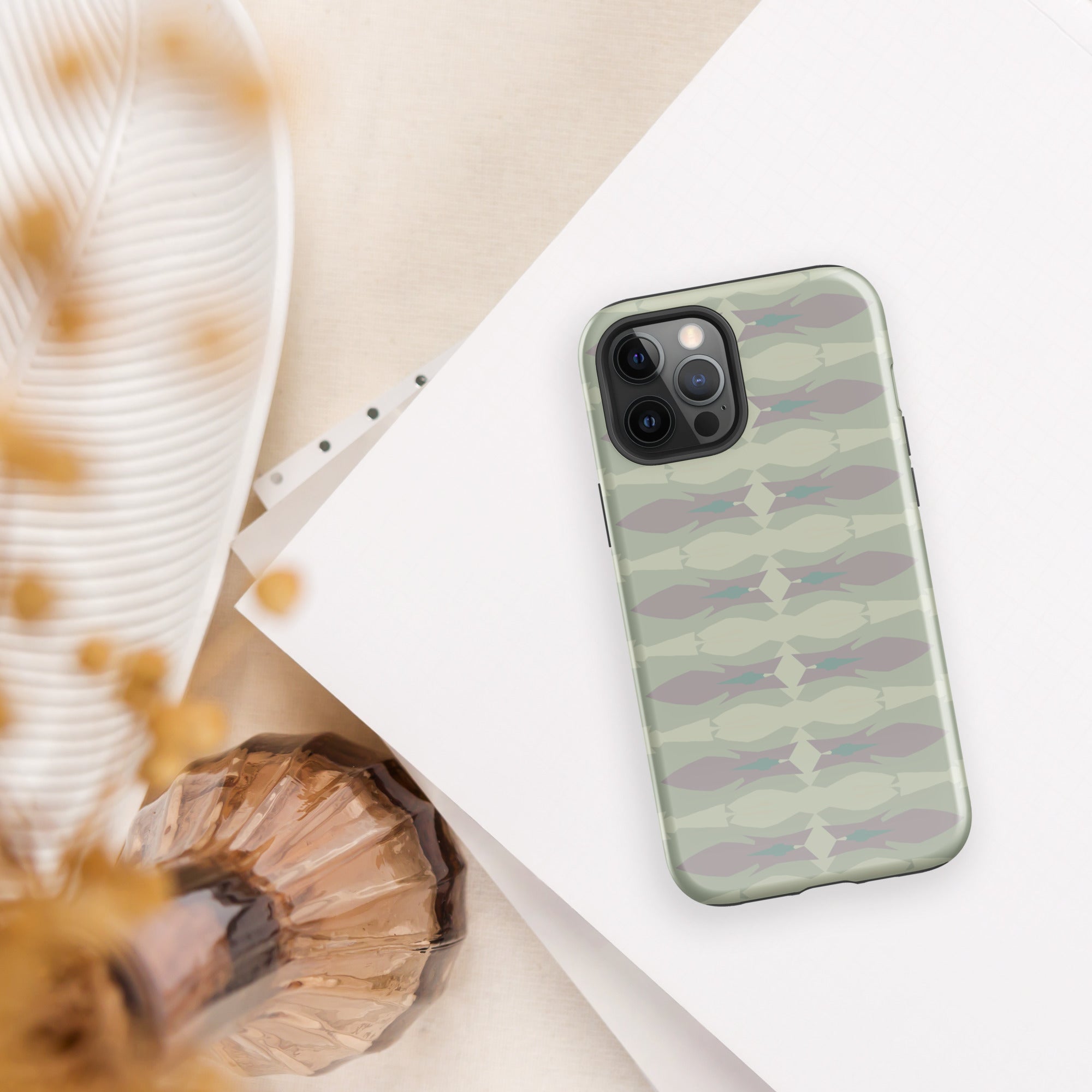 Gulf Shore Tough Case for iPhone® Triboca Arts iPhone 12 Pro Max  