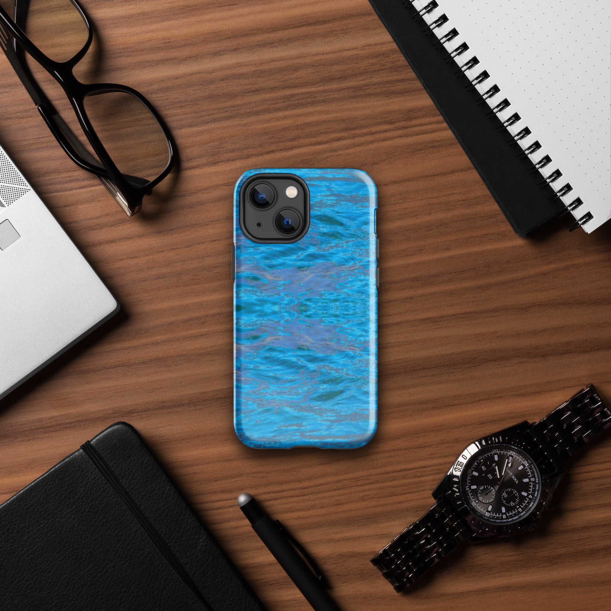 Monterey Azul Tough Case for iPhone® Triboca Arts iPhone 13 mini  