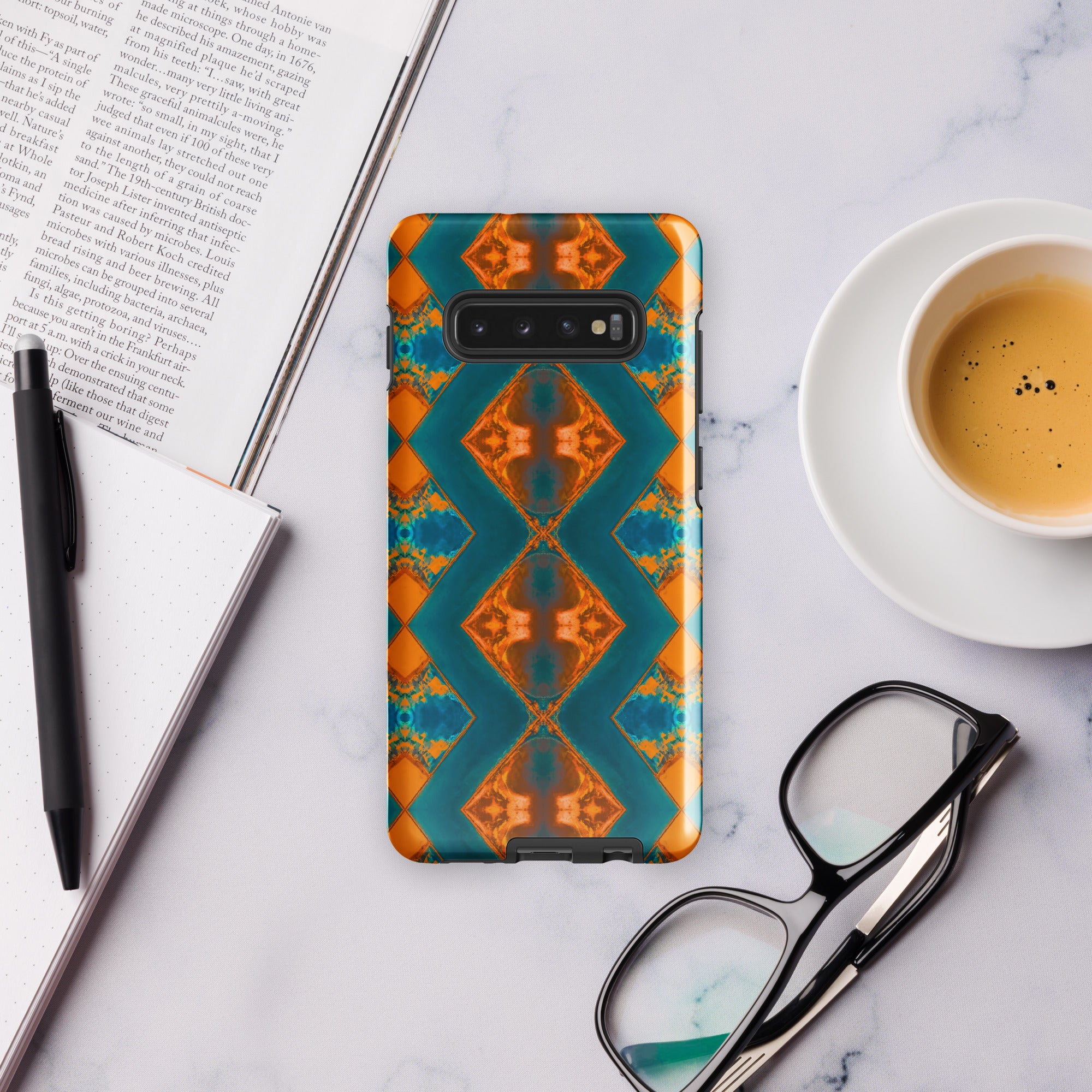 Bay Jetties Tough Case for Samsung® Triboca Arts Samsung Galaxy S10 Plus  