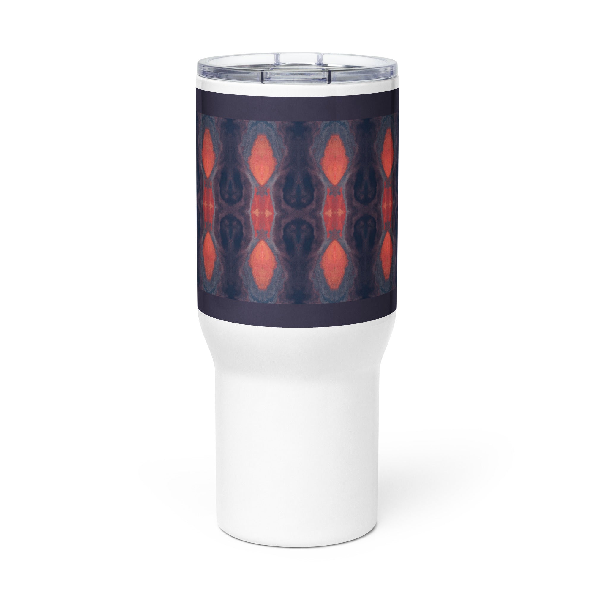 Gulf Shore Elevated Travel Mug With Handle Triboca Arts   