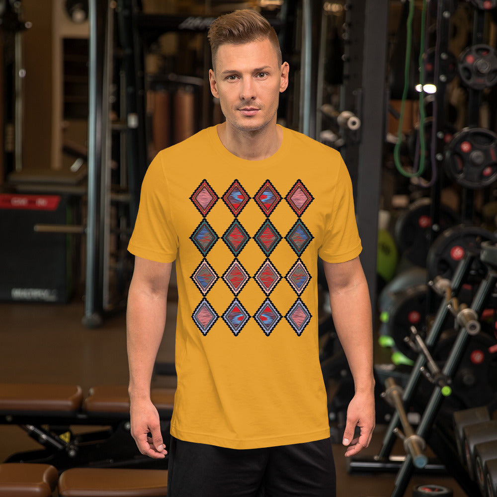 Homelands Men's Colored T-Shirt Triboca Arts Mustard XS 