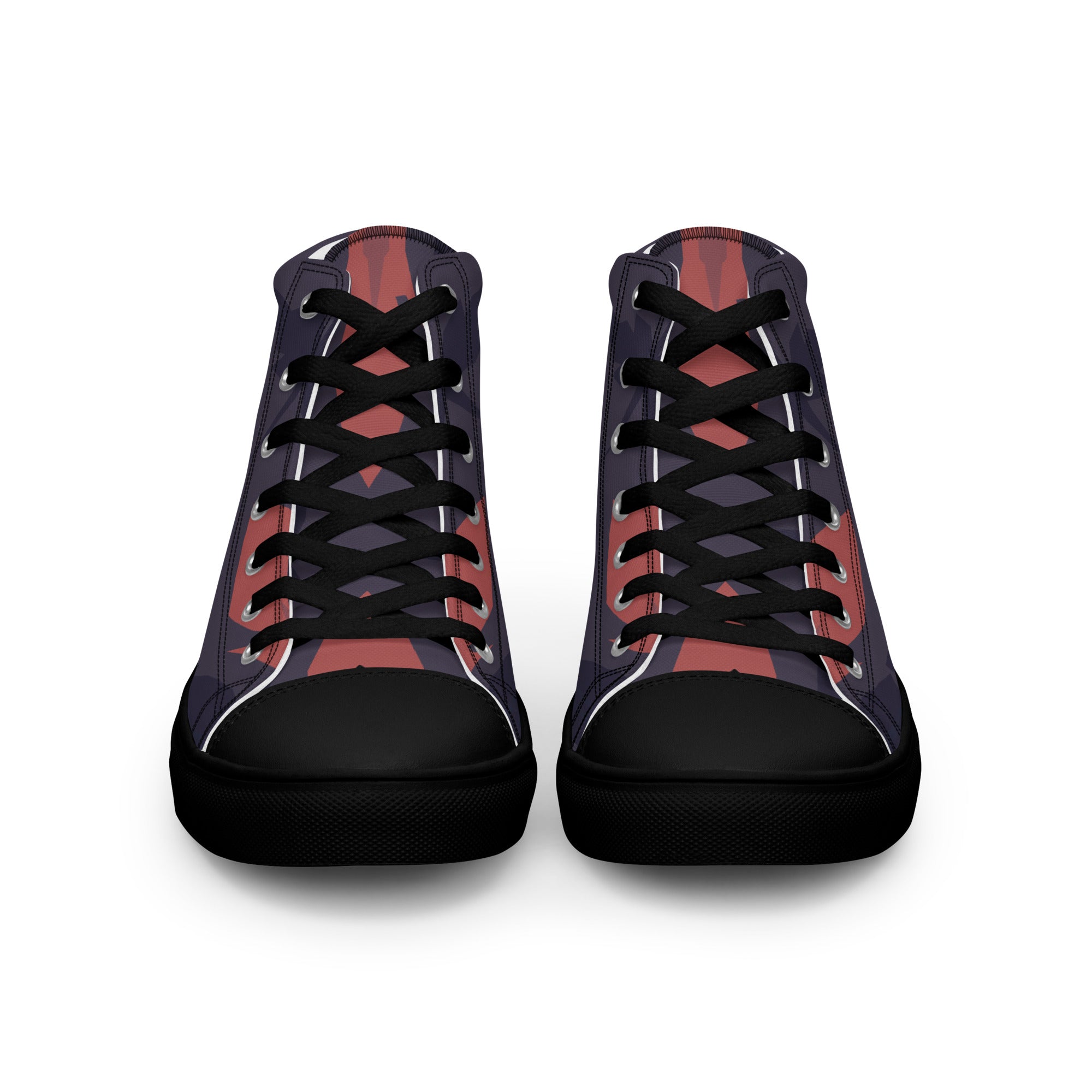 Gulf Shore Women's High Top Canvas Shoes Triboca Arts   